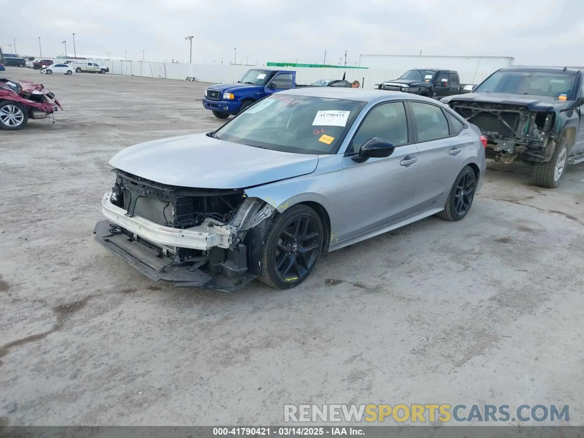 15 Photograph of a damaged car 2HGFE2F57NH577364 HONDA CIVIC 2022