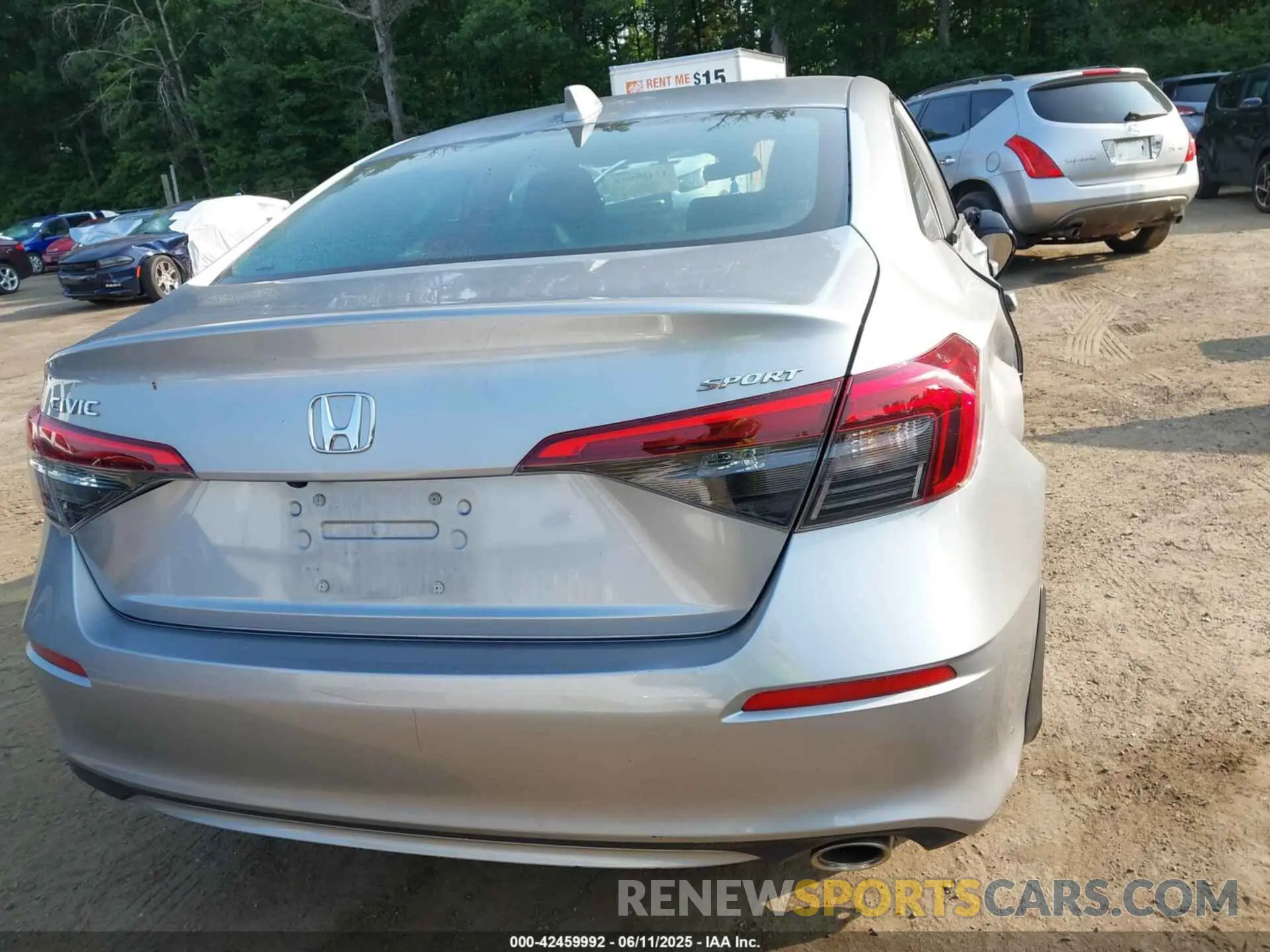 16 Photograph of a damaged car 2HGFE2F57NH582953 HONDA CIVIC 2022