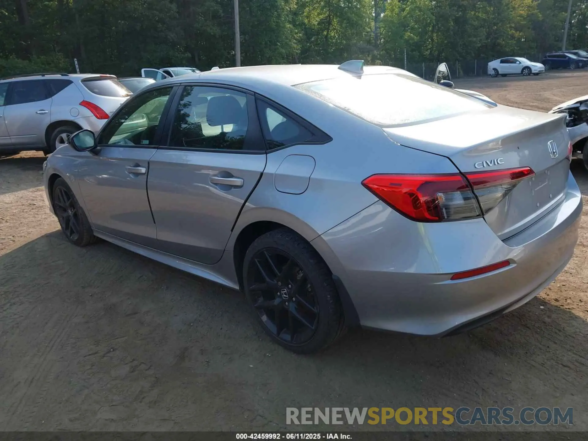 3 Photograph of a damaged car 2HGFE2F57NH582953 HONDA CIVIC 2022