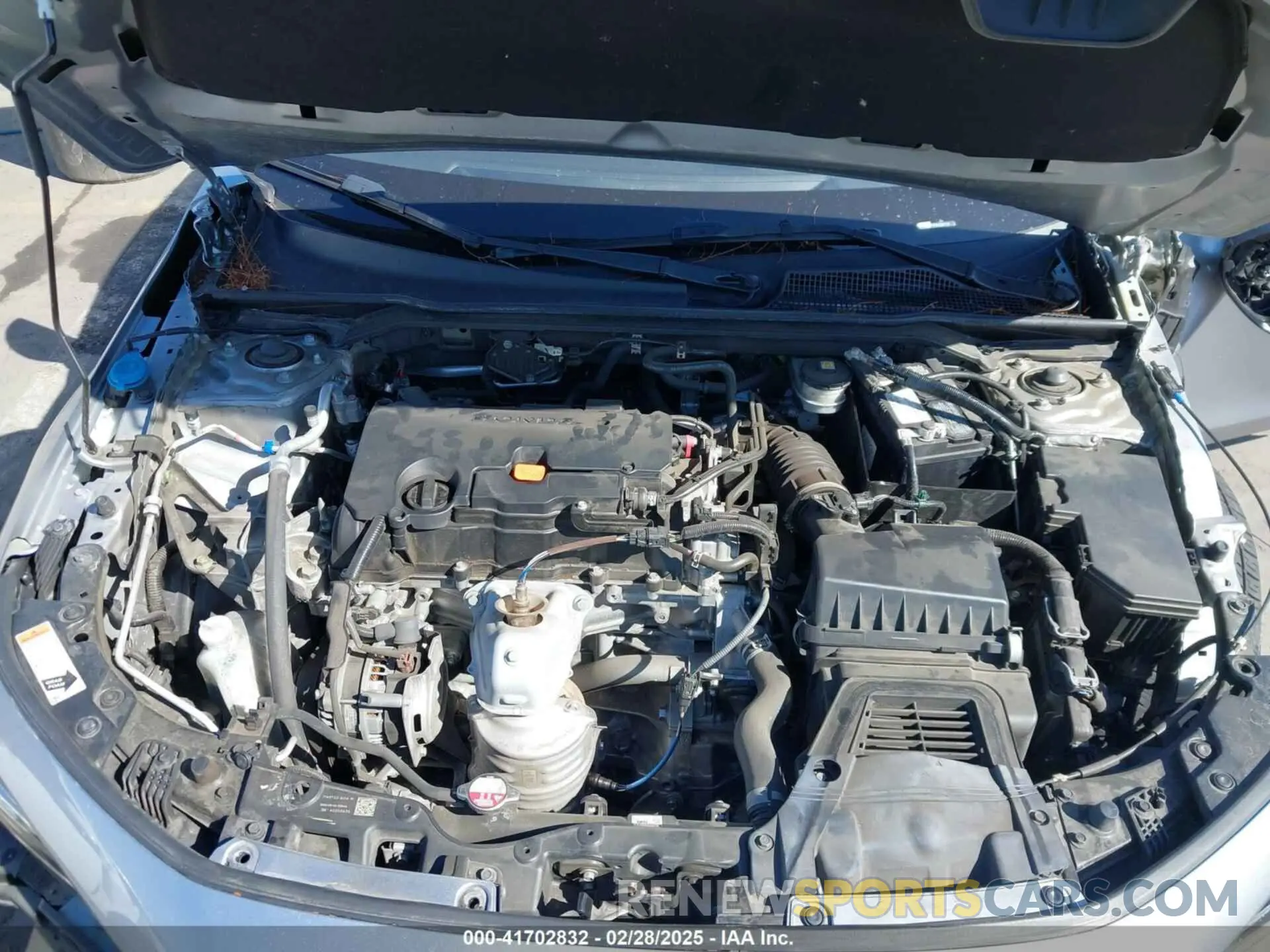 10 Photograph of a damaged car 2HGFE2F57NH585710 HONDA CIVIC 2022