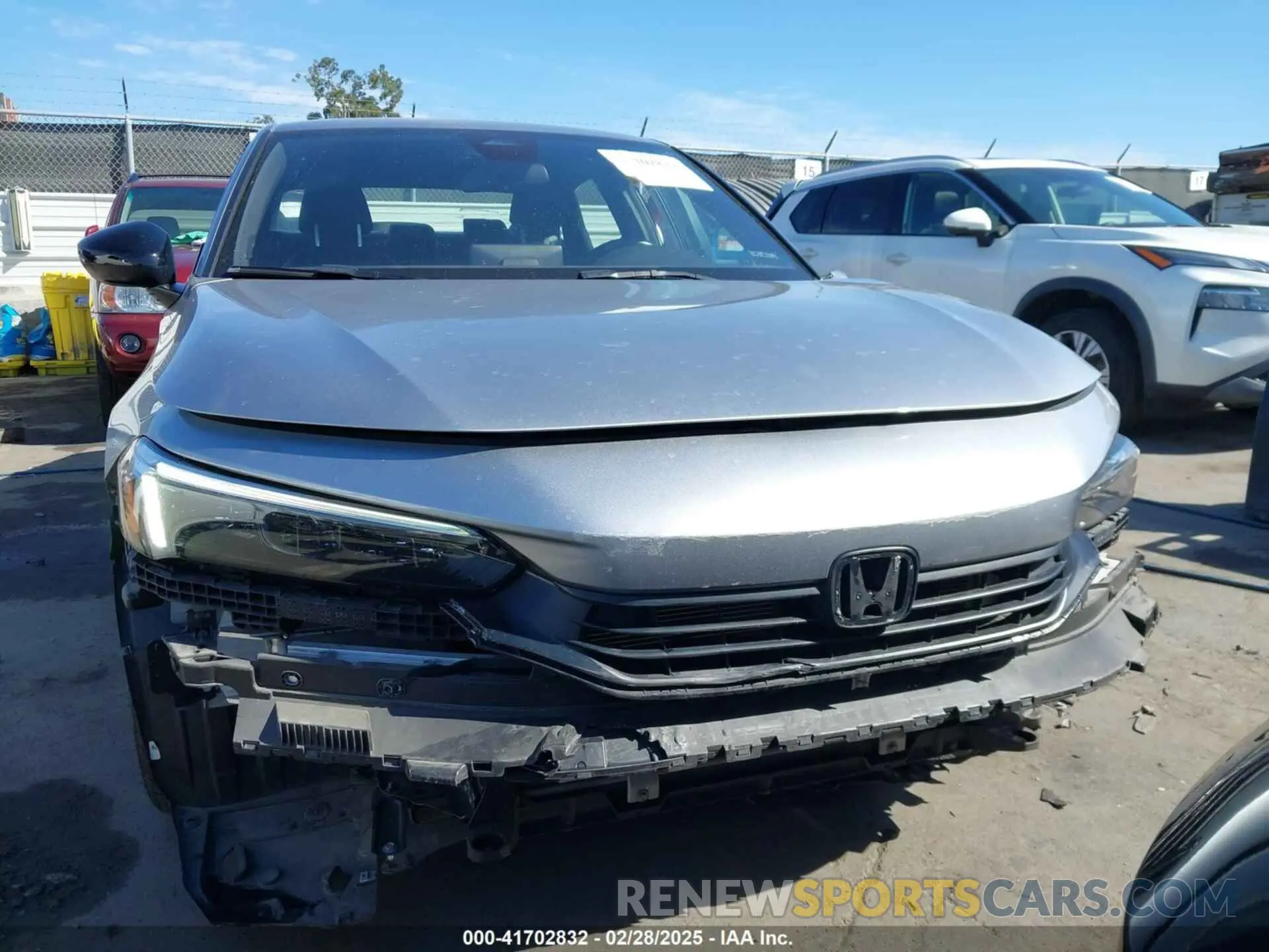 13 Photograph of a damaged car 2HGFE2F57NH585710 HONDA CIVIC 2022