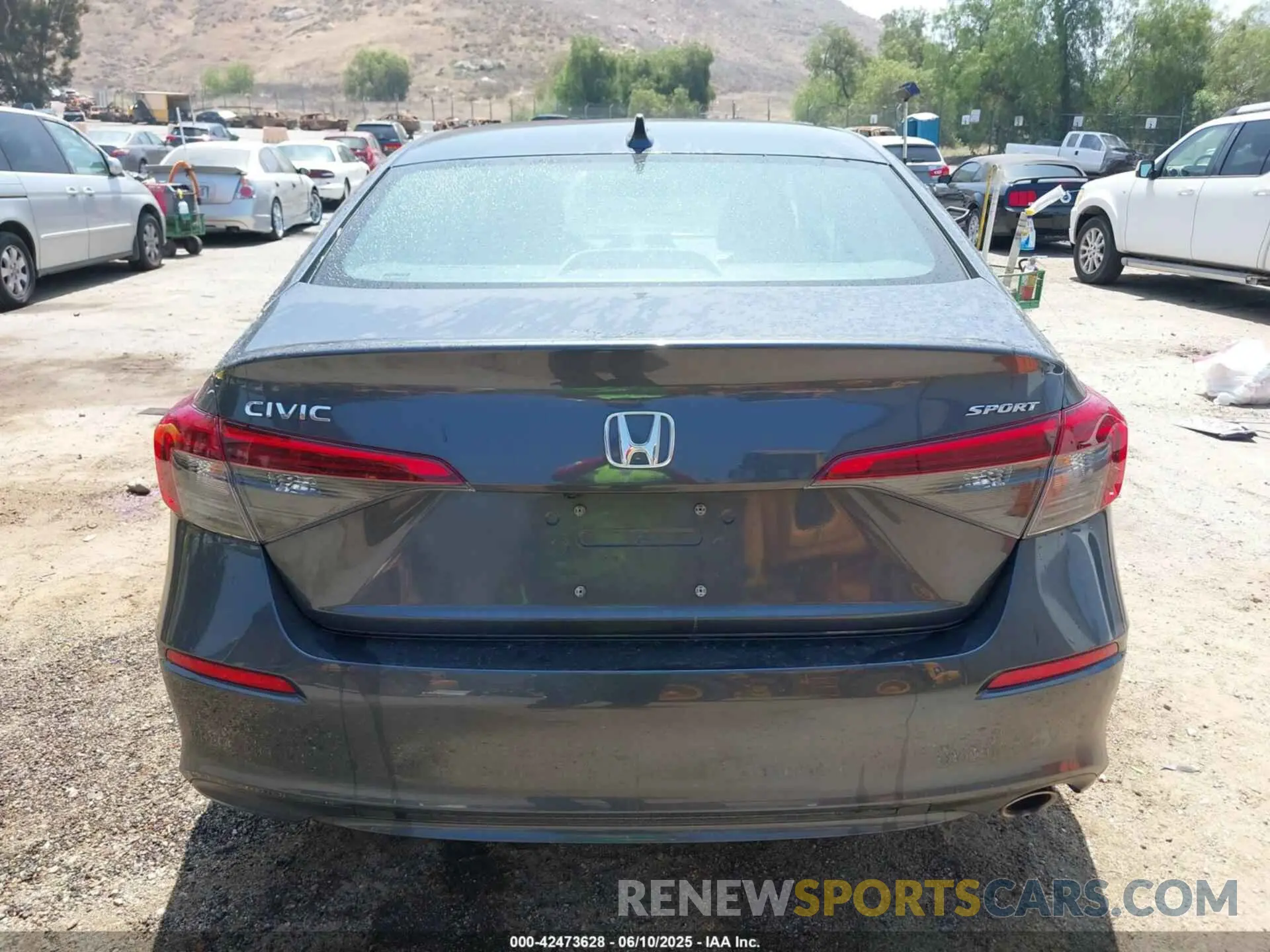 16 Photograph of a damaged car 2HGFE2F57NH586629 HONDA CIVIC 2022