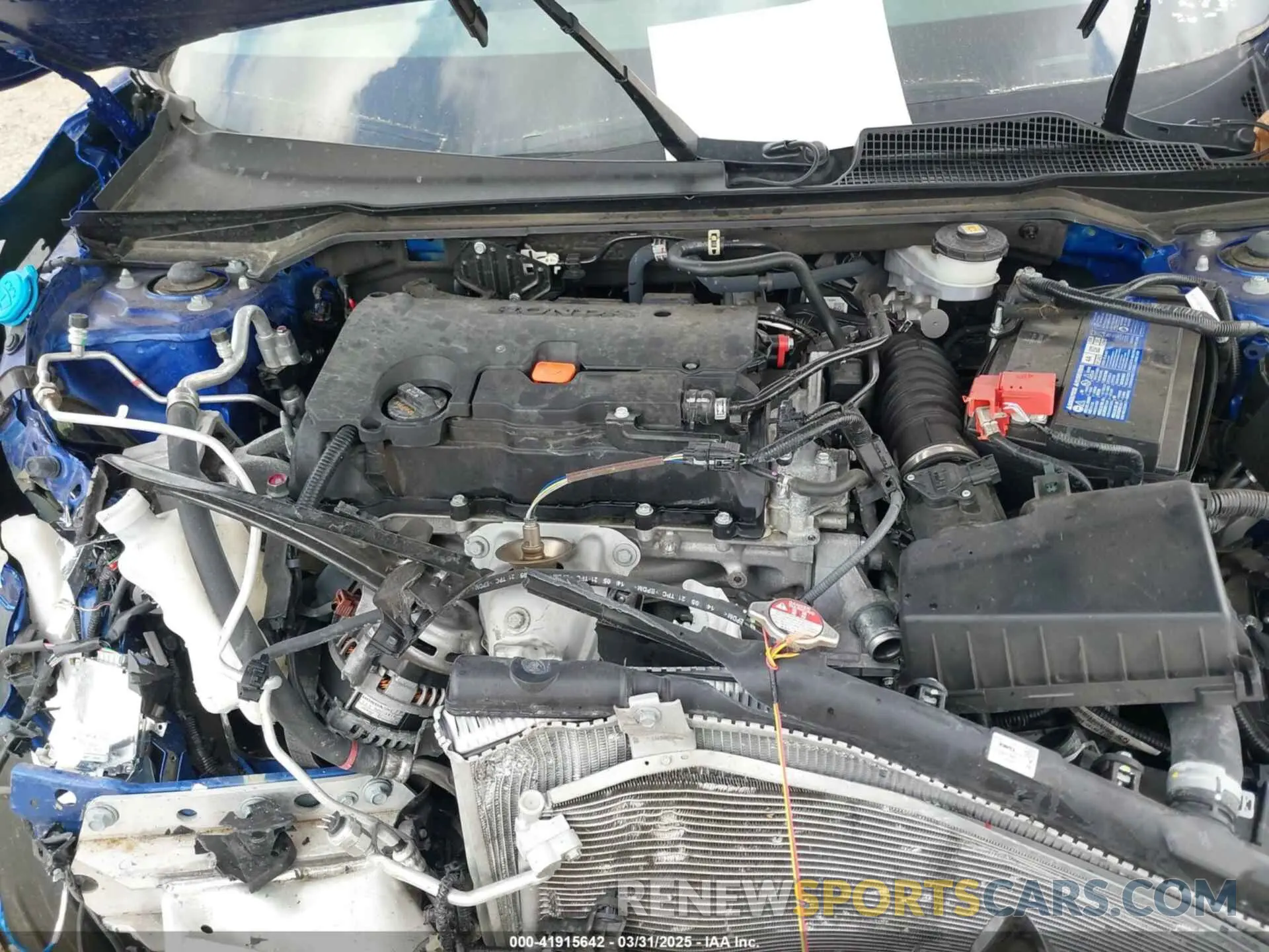 10 Photograph of a damaged car 2HGFE2F57NH588154 HONDA CIVIC 2022