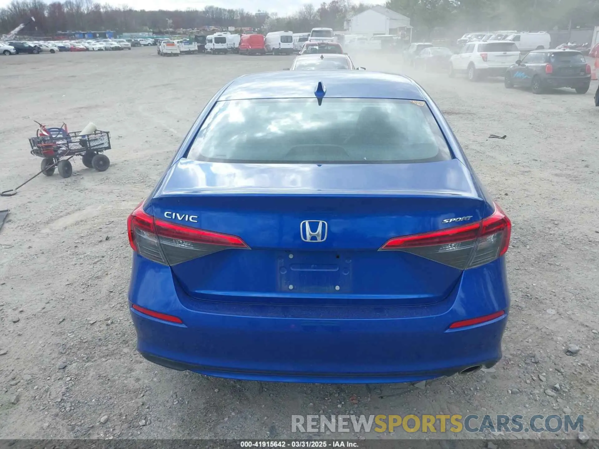 16 Photograph of a damaged car 2HGFE2F57NH588154 HONDA CIVIC 2022