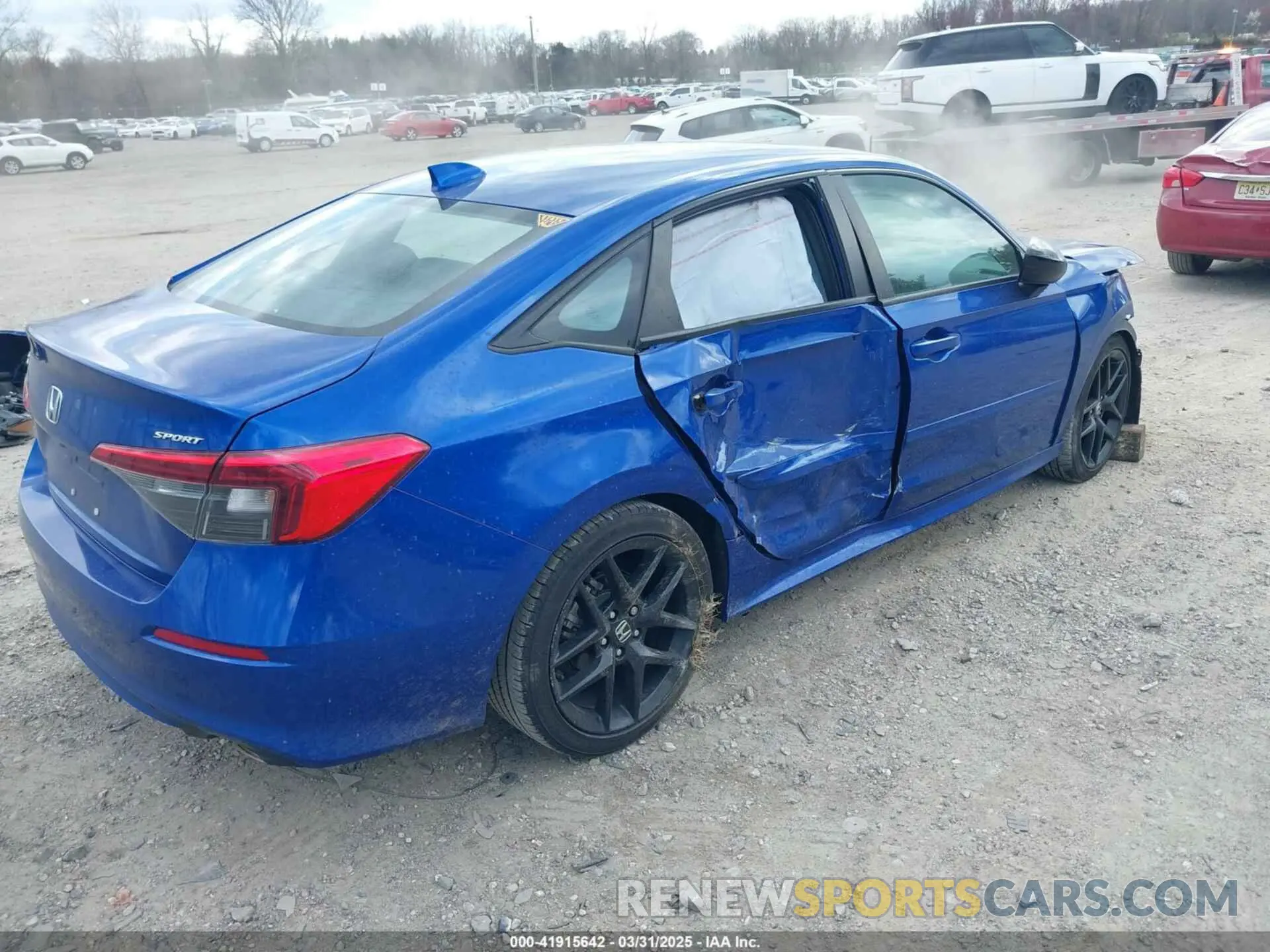 4 Photograph of a damaged car 2HGFE2F57NH588154 HONDA CIVIC 2022