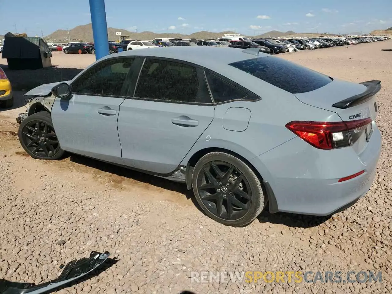 2 Photograph of a damaged car 2HGFE2F57NH592950 HONDA CIVIC 2022