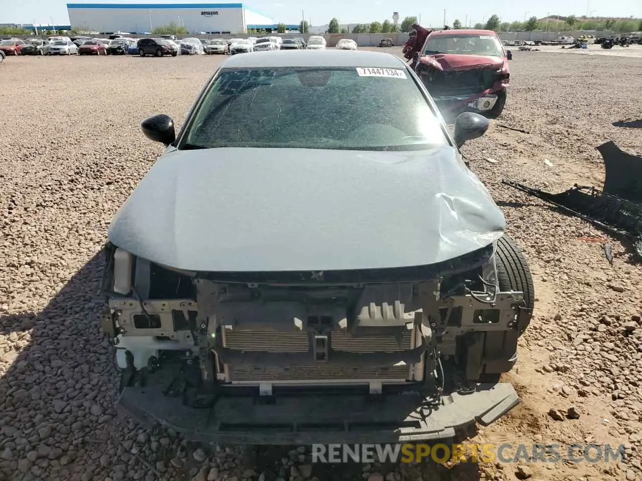 5 Photograph of a damaged car 2HGFE2F57NH592950 HONDA CIVIC 2022
