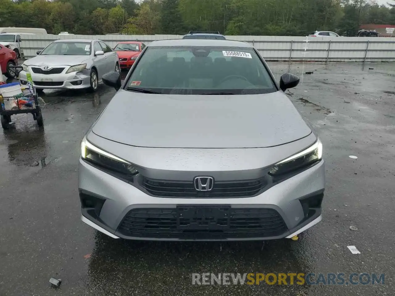 5 Photograph of a damaged car 2HGFE2F57NH597601 HONDA CIVIC 2022