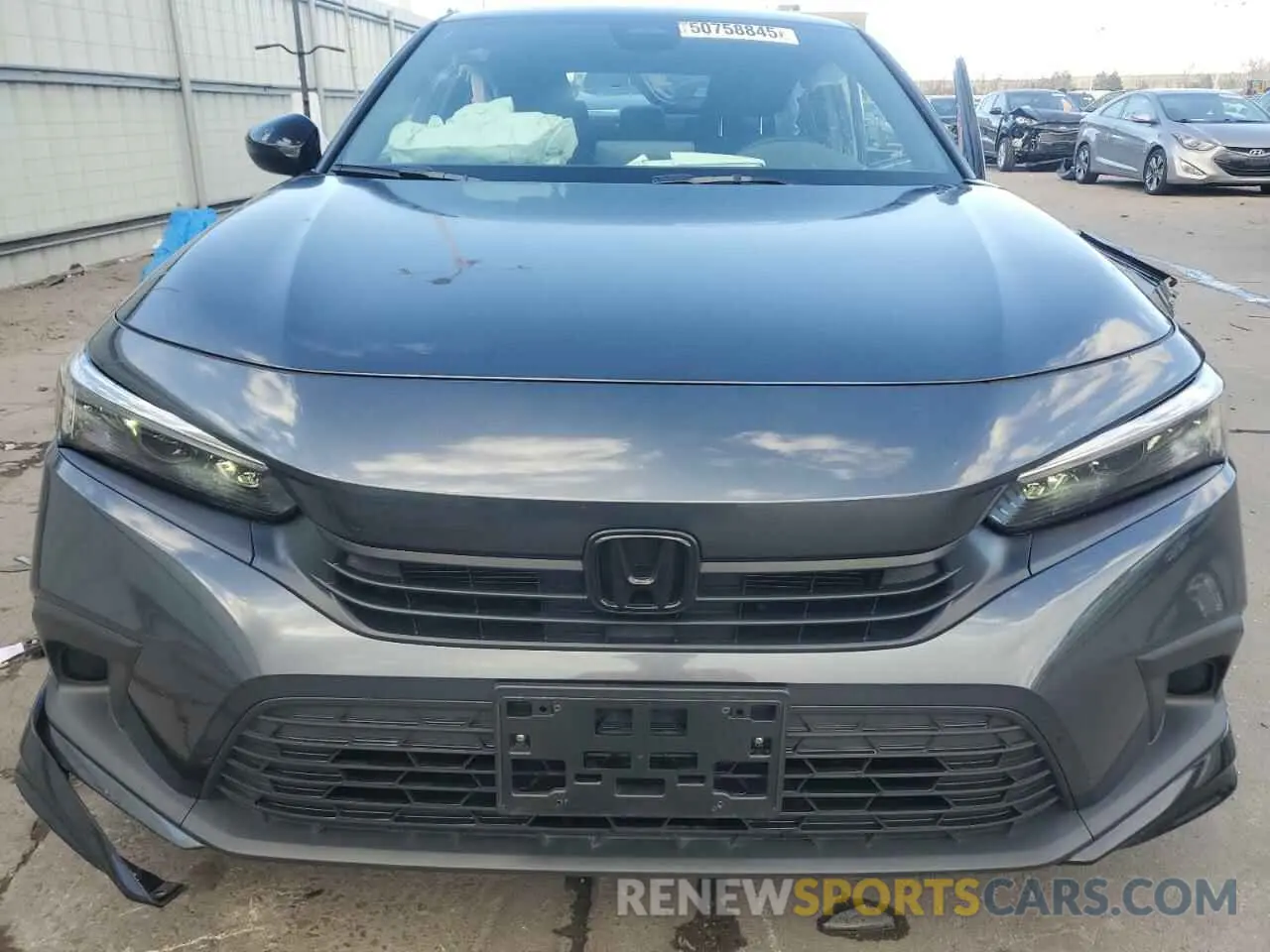 5 Photograph of a damaged car 2HGFE2F57NH599915 HONDA CIVIC 2022