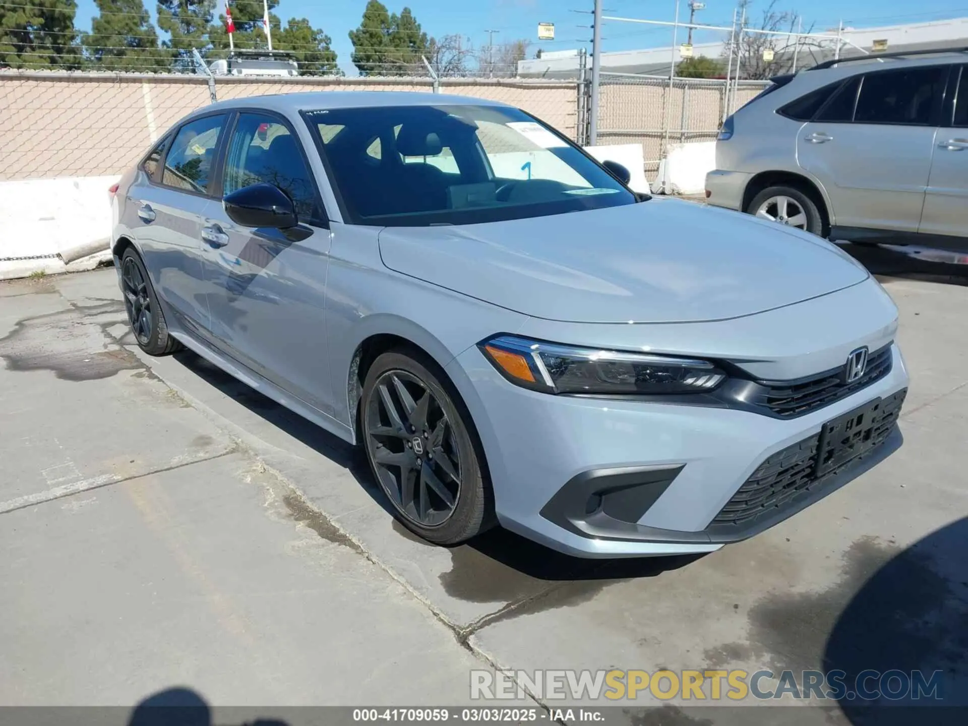 1 Photograph of a damaged car 2HGFE2F57NH600299 HONDA CIVIC 2022