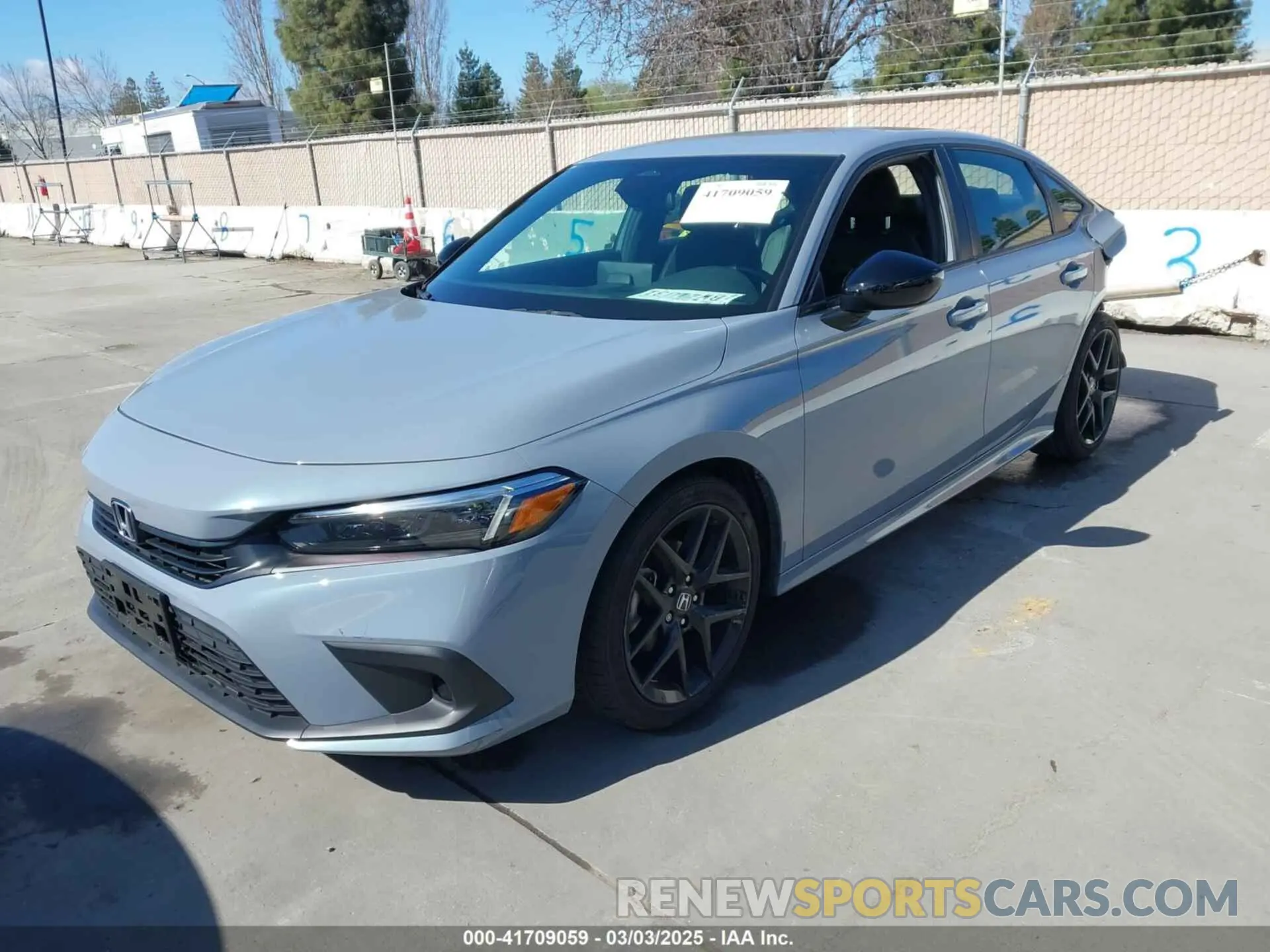 2 Photograph of a damaged car 2HGFE2F57NH600299 HONDA CIVIC 2022