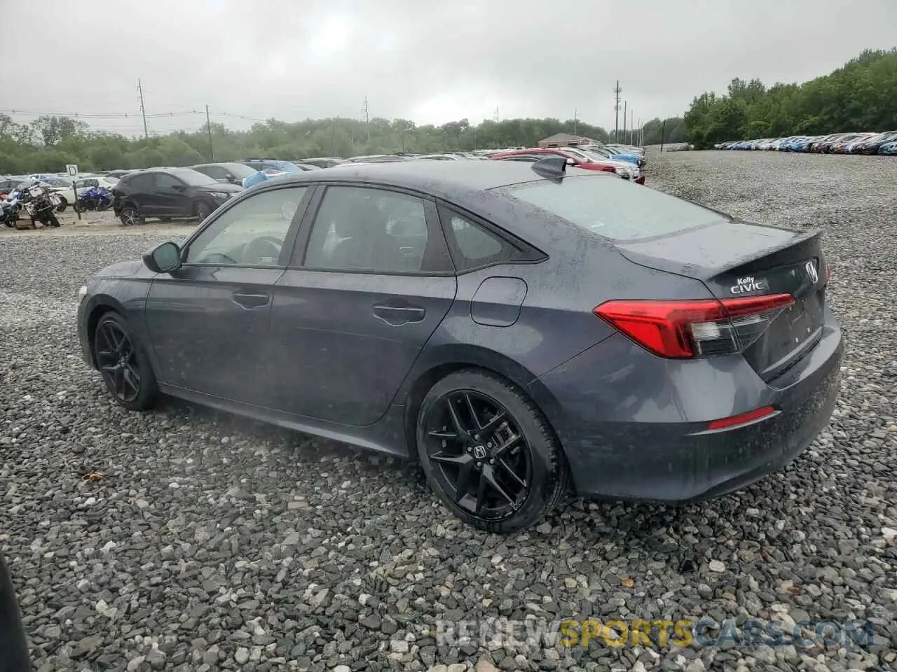 2 Photograph of a damaged car 2HGFE2F57NH605888 HONDA CIVIC 2022