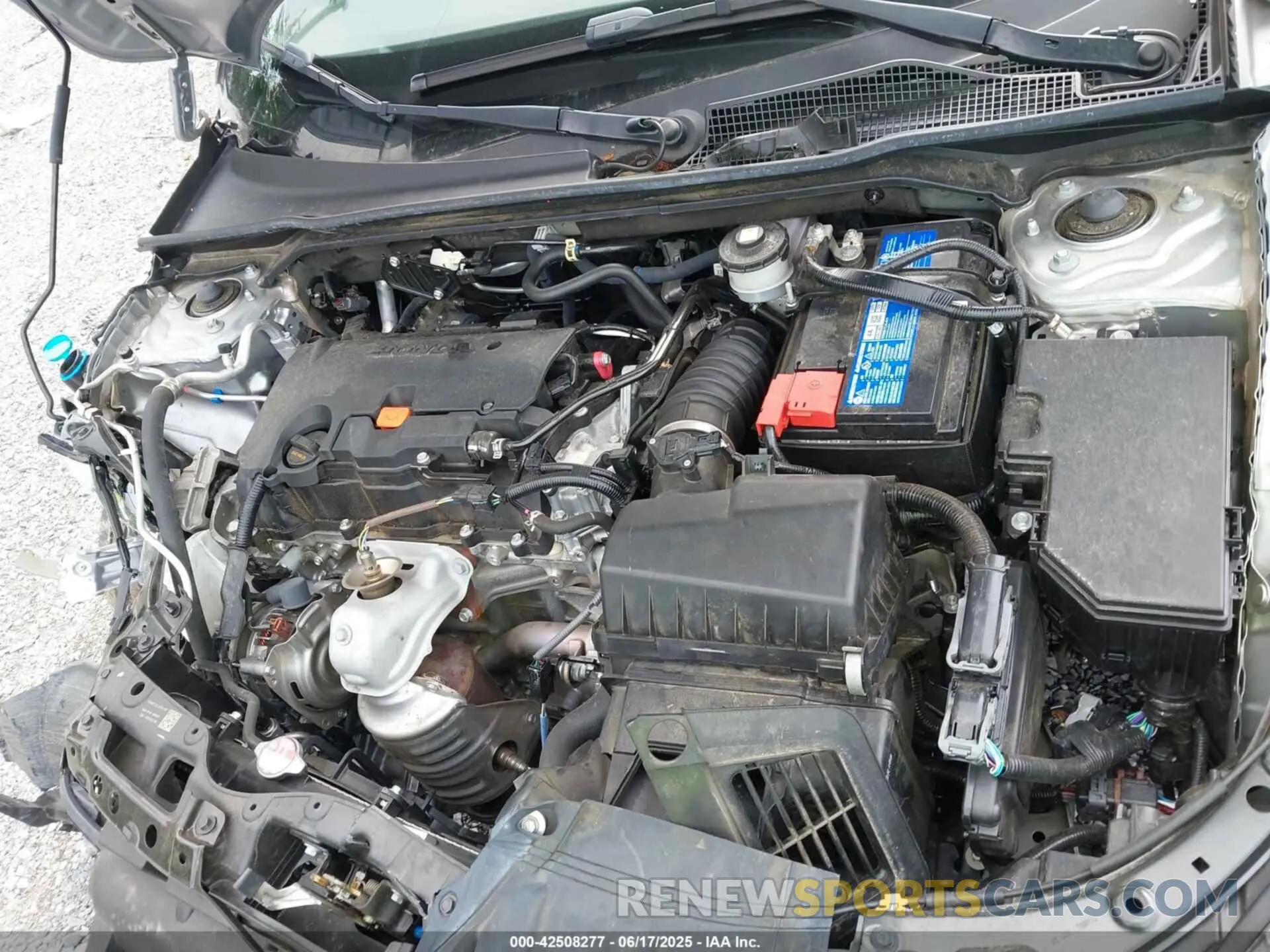 10 Photograph of a damaged car 2HGFE2F57NH607141 HONDA CIVIC 2022