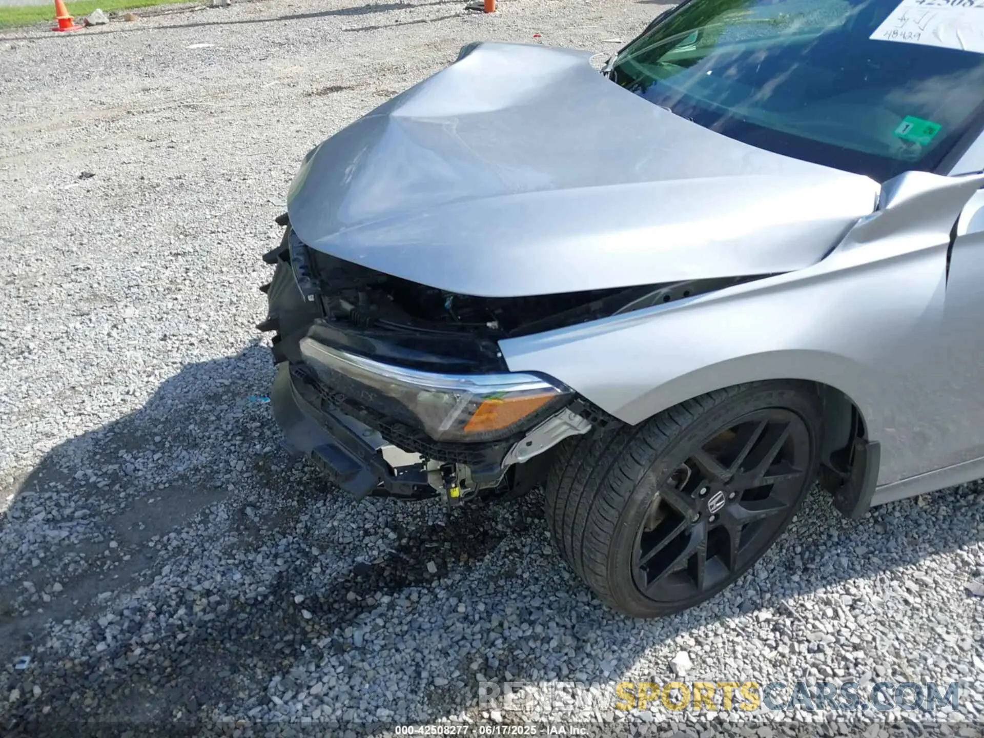 17 Photograph of a damaged car 2HGFE2F57NH607141 HONDA CIVIC 2022