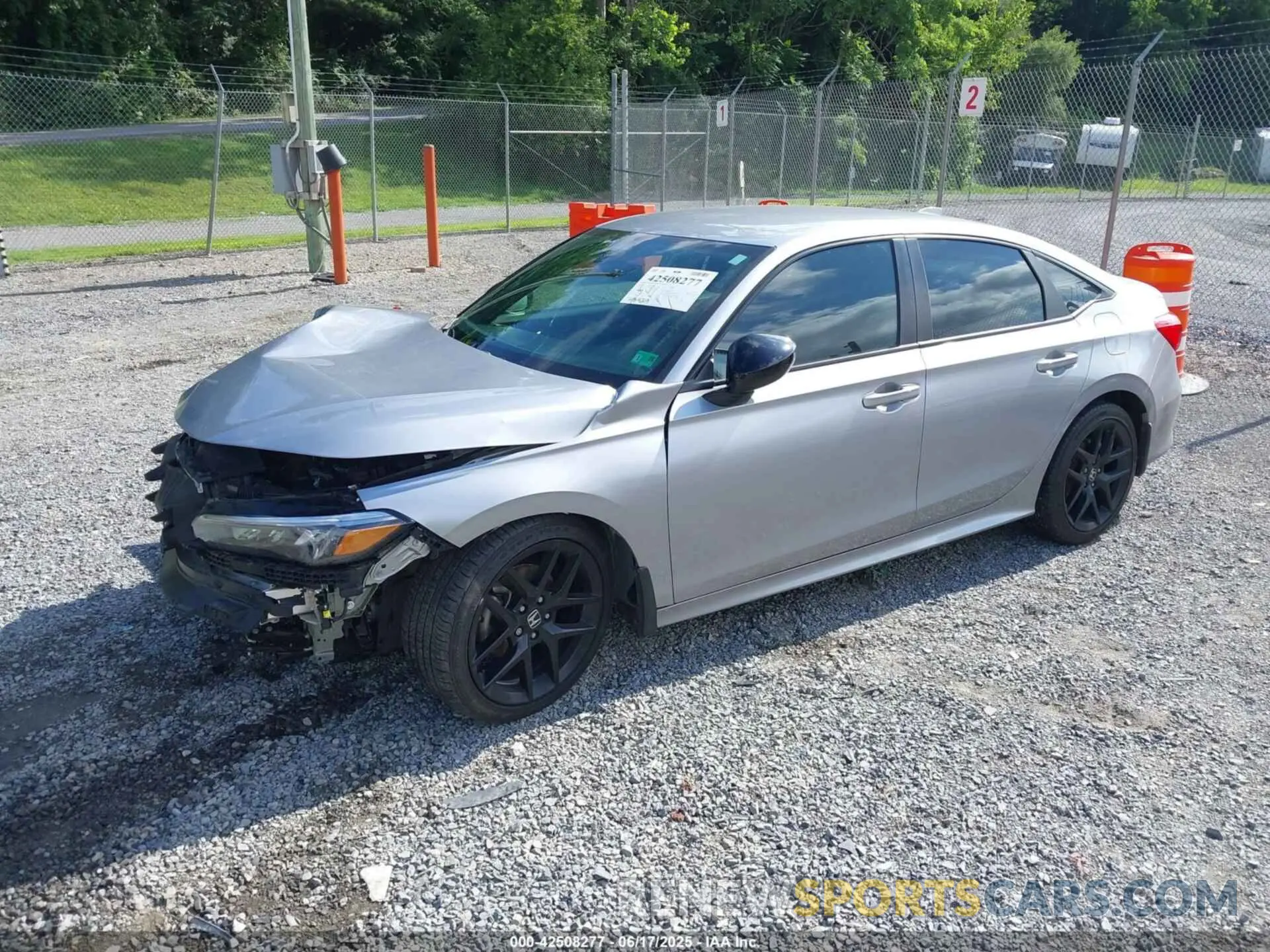 2 Photograph of a damaged car 2HGFE2F57NH607141 HONDA CIVIC 2022
