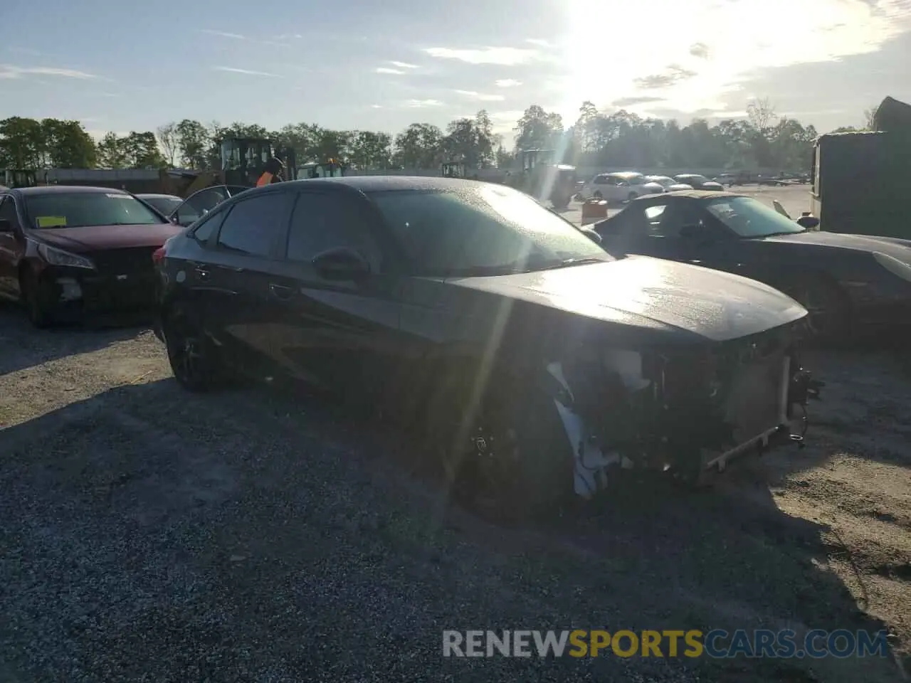 4 Photograph of a damaged car 2HGFE2F58NH513432 HONDA CIVIC 2022