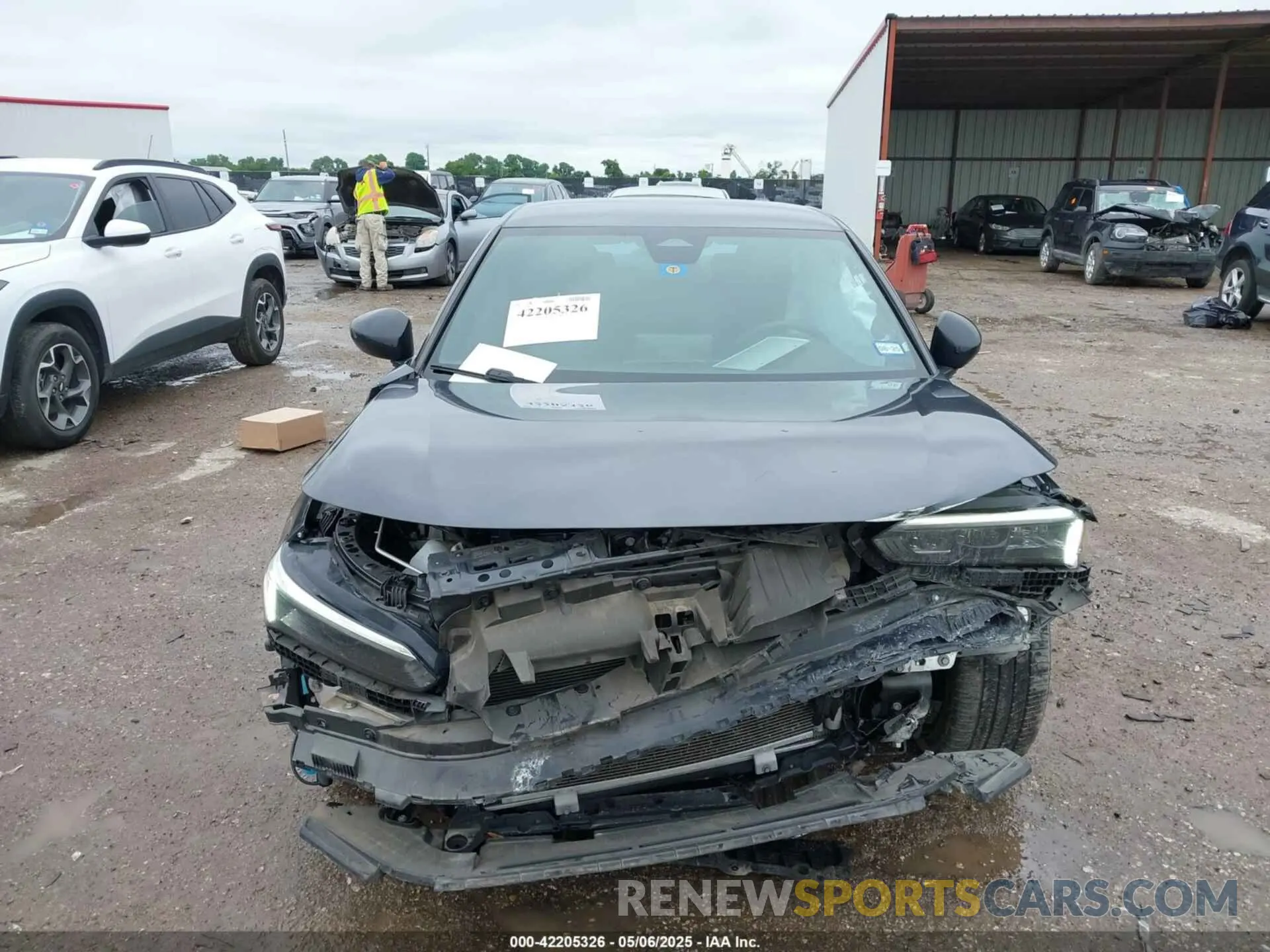 12 Photograph of a damaged car 2HGFE2F58NH515360 HONDA CIVIC 2022
