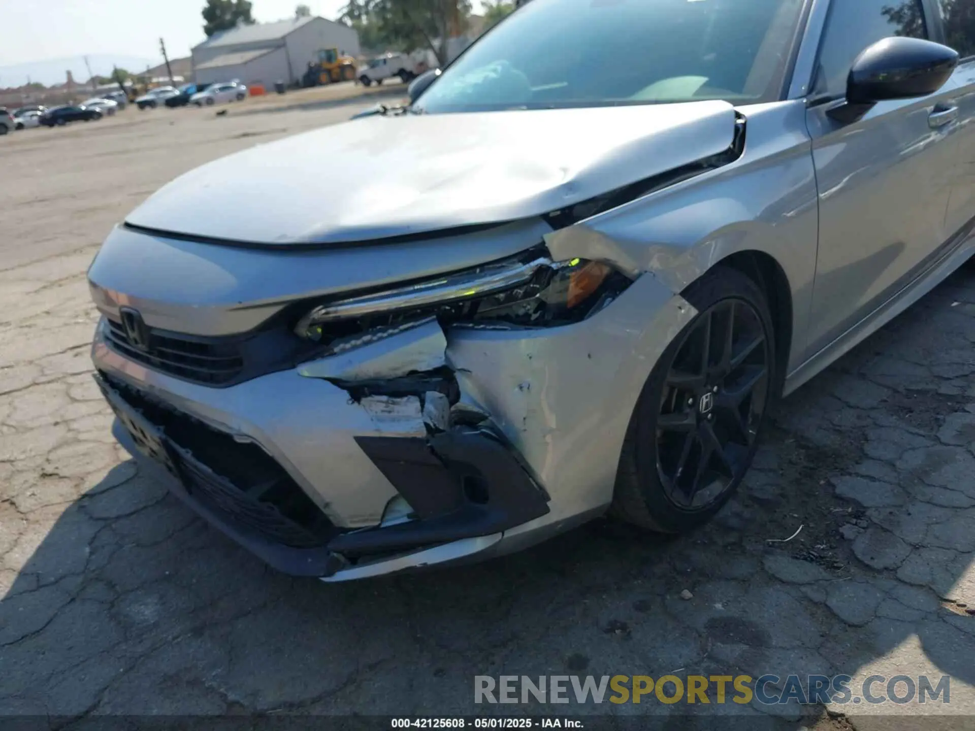 6 Photograph of a damaged car 2HGFE2F58NH517299 HONDA CIVIC 2022