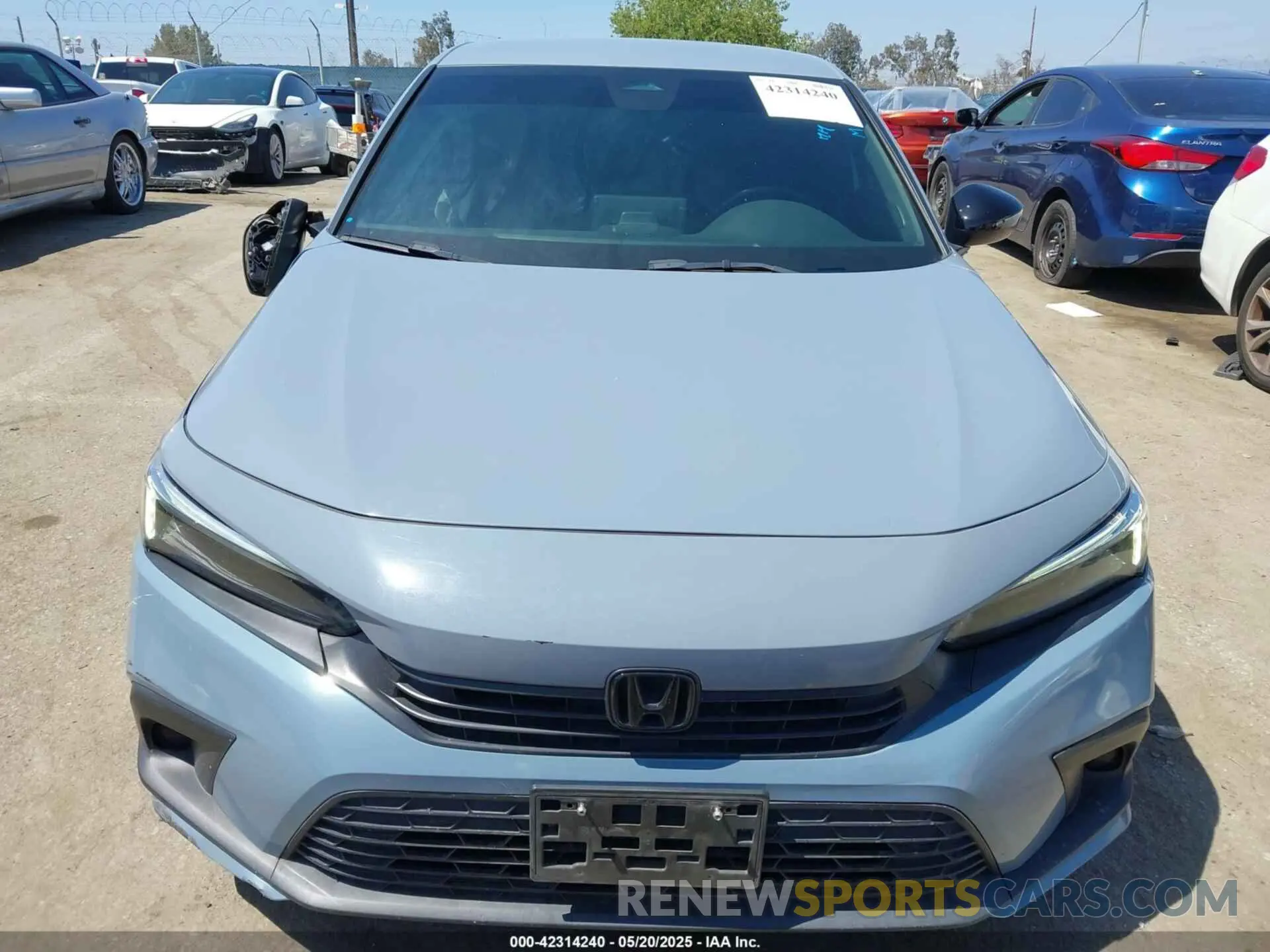 13 Photograph of a damaged car 2HGFE2F58NH519554 HONDA CIVIC 2022