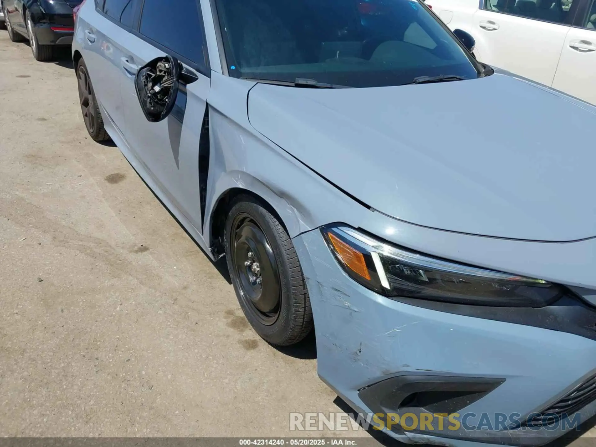 6 Photograph of a damaged car 2HGFE2F58NH519554 HONDA CIVIC 2022