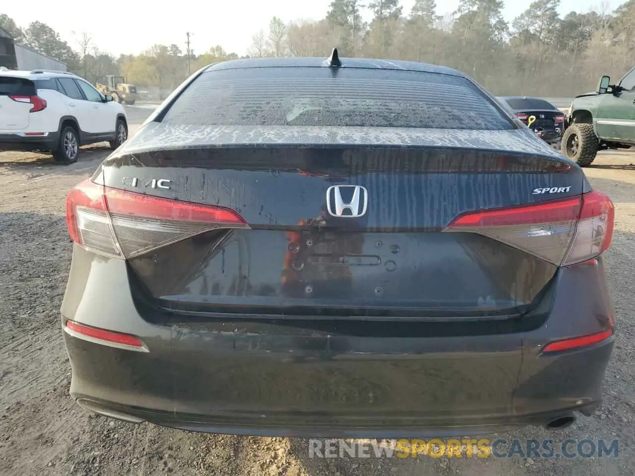 6 Photograph of a damaged car 2HGFE2F58NH533891 HONDA CIVIC 2022