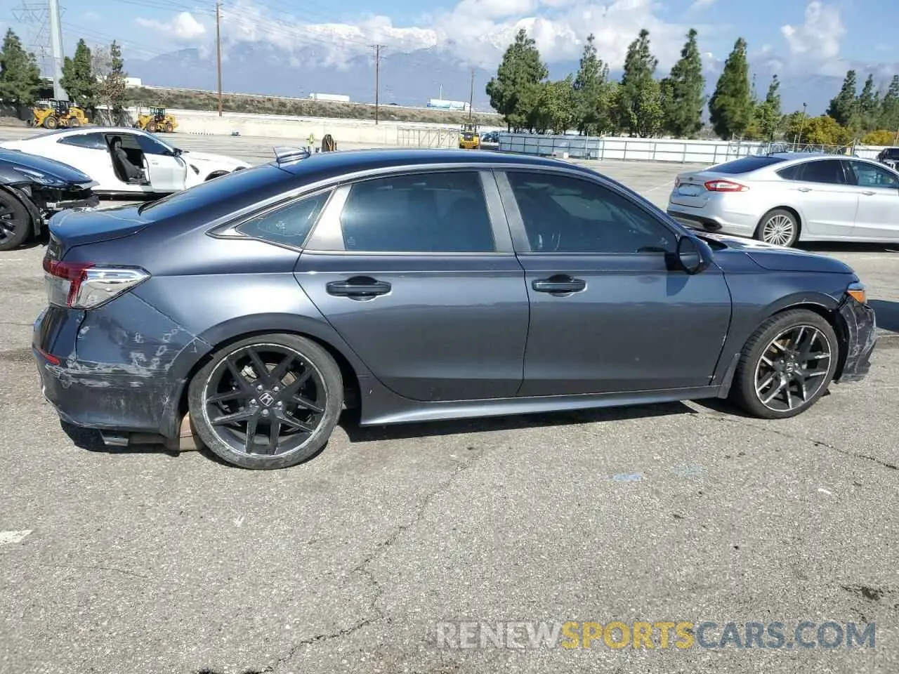 3 Photograph of a damaged car 2HGFE2F58NH534863 HONDA CIVIC 2022