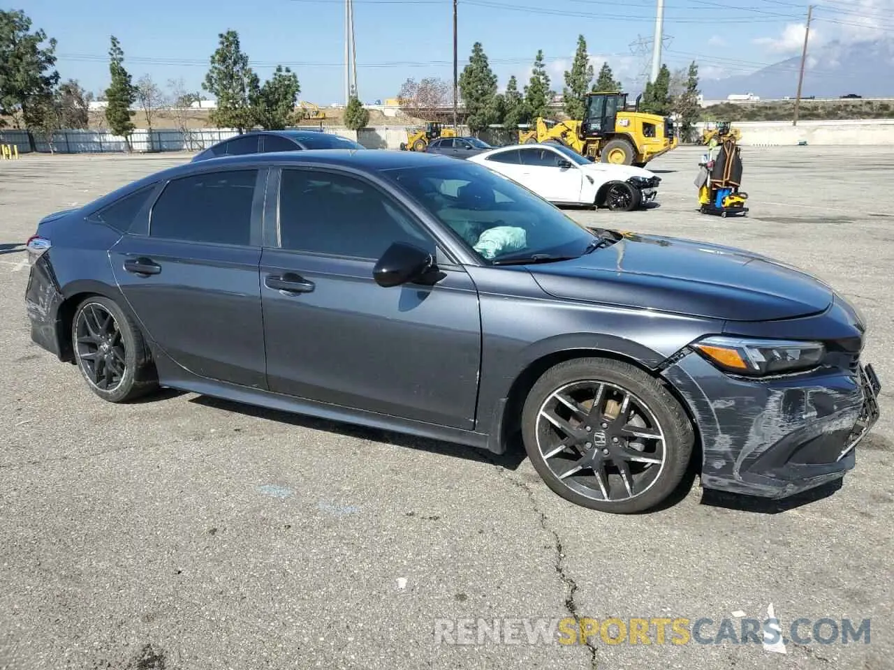 4 Photograph of a damaged car 2HGFE2F58NH534863 HONDA CIVIC 2022