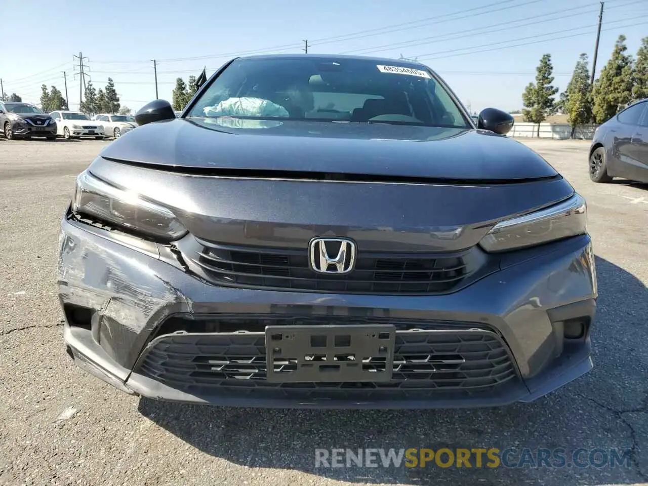 5 Photograph of a damaged car 2HGFE2F58NH534863 HONDA CIVIC 2022
