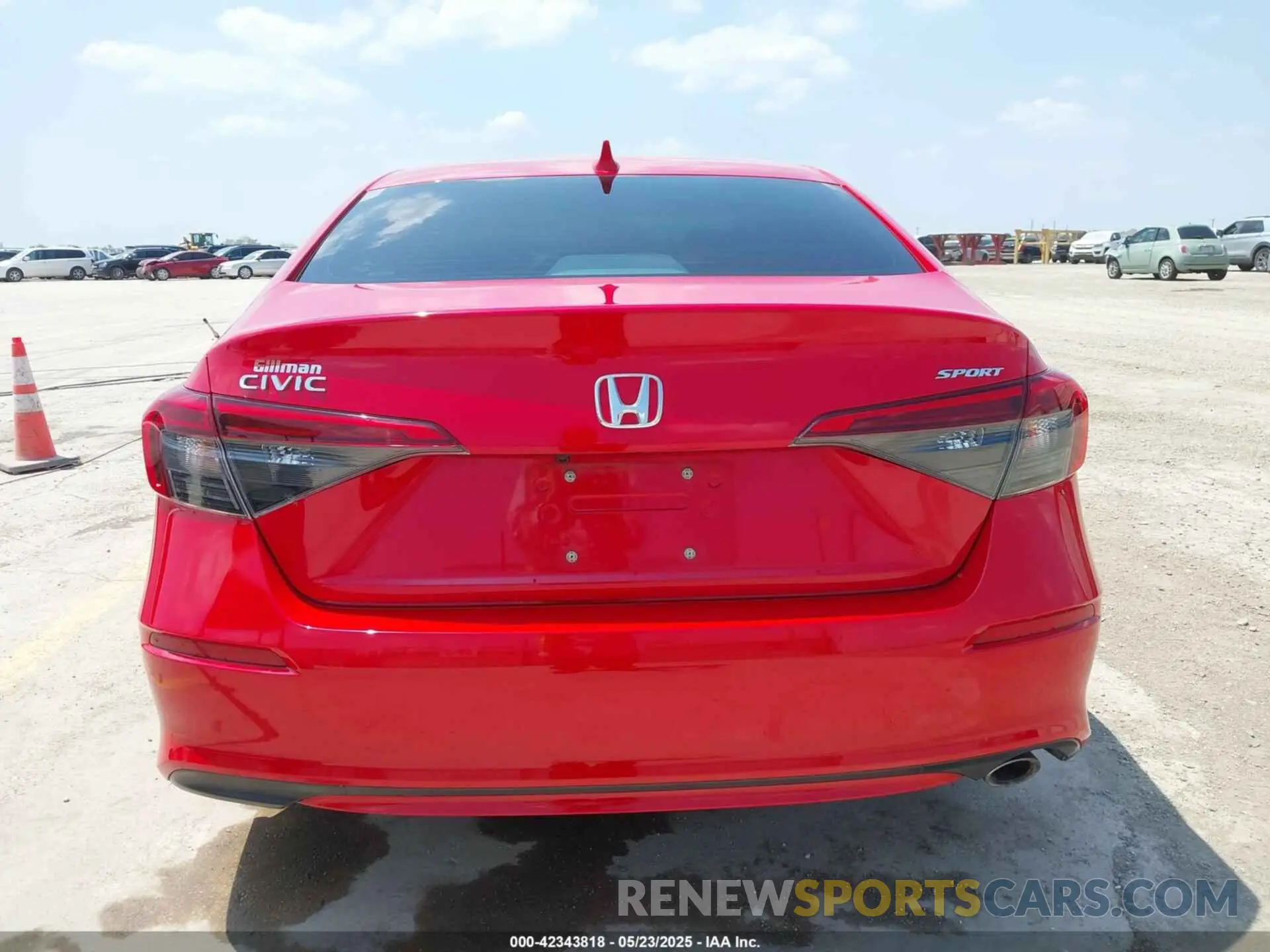 16 Photograph of a damaged car 2HGFE2F58NH537245 HONDA CIVIC 2022