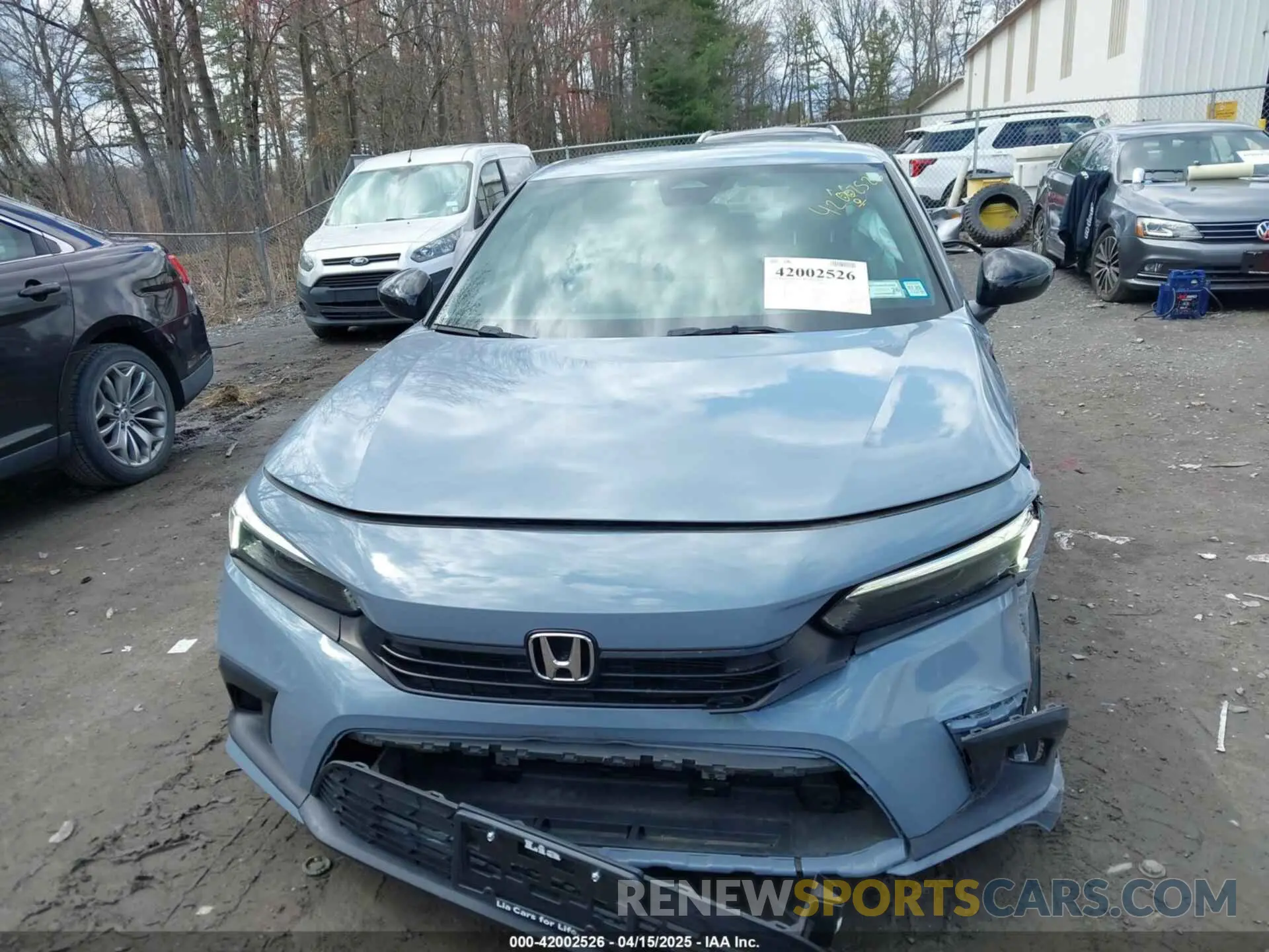 12 Photograph of a damaged car 2HGFE2F58NH537925 HONDA CIVIC 2022