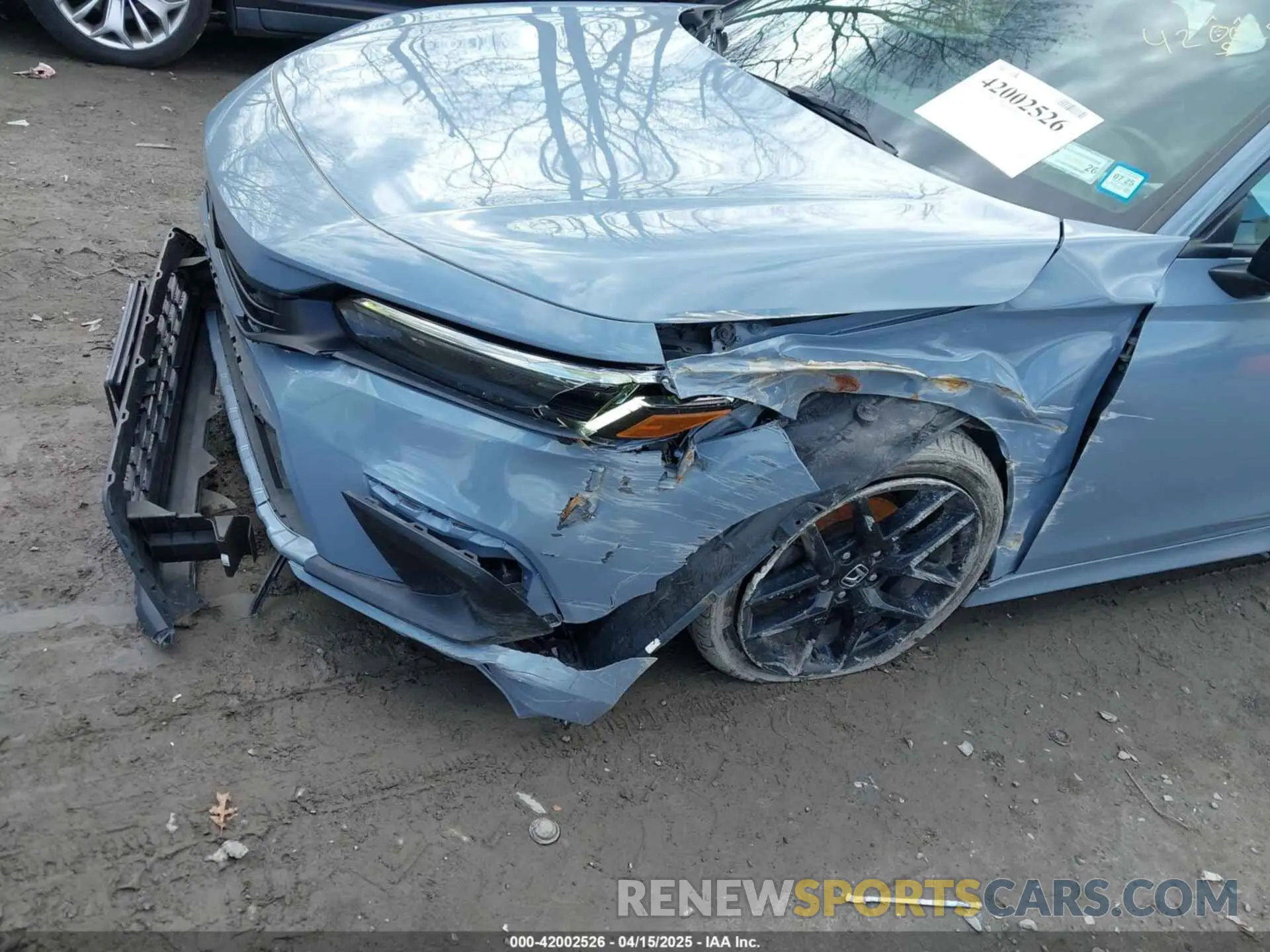 6 Photograph of a damaged car 2HGFE2F58NH537925 HONDA CIVIC 2022