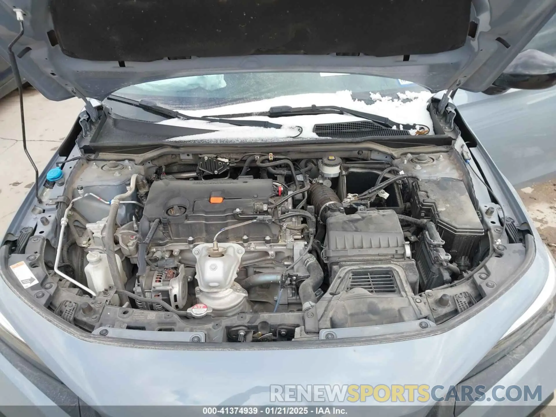10 Photograph of a damaged car 2HGFE2F58NH539433 HONDA CIVIC 2022