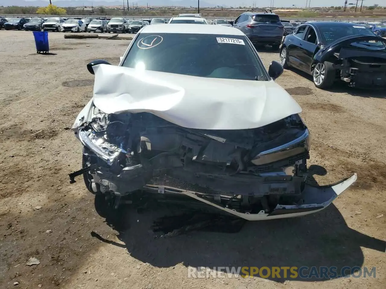 5 Photograph of a damaged car 2HGFE2F58NH539982 HONDA CIVIC 2022