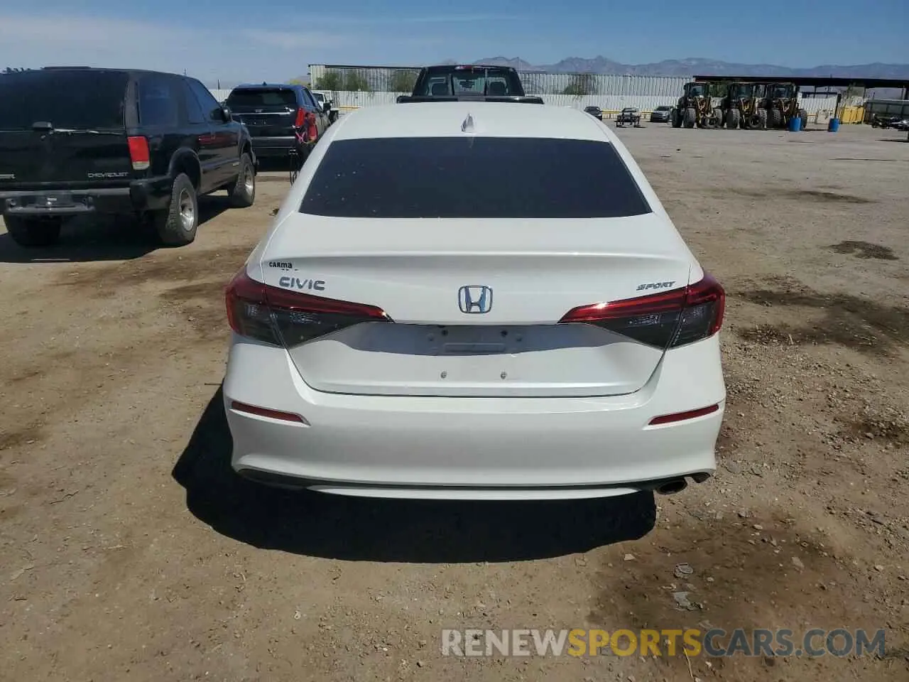 6 Photograph of a damaged car 2HGFE2F58NH539982 HONDA CIVIC 2022