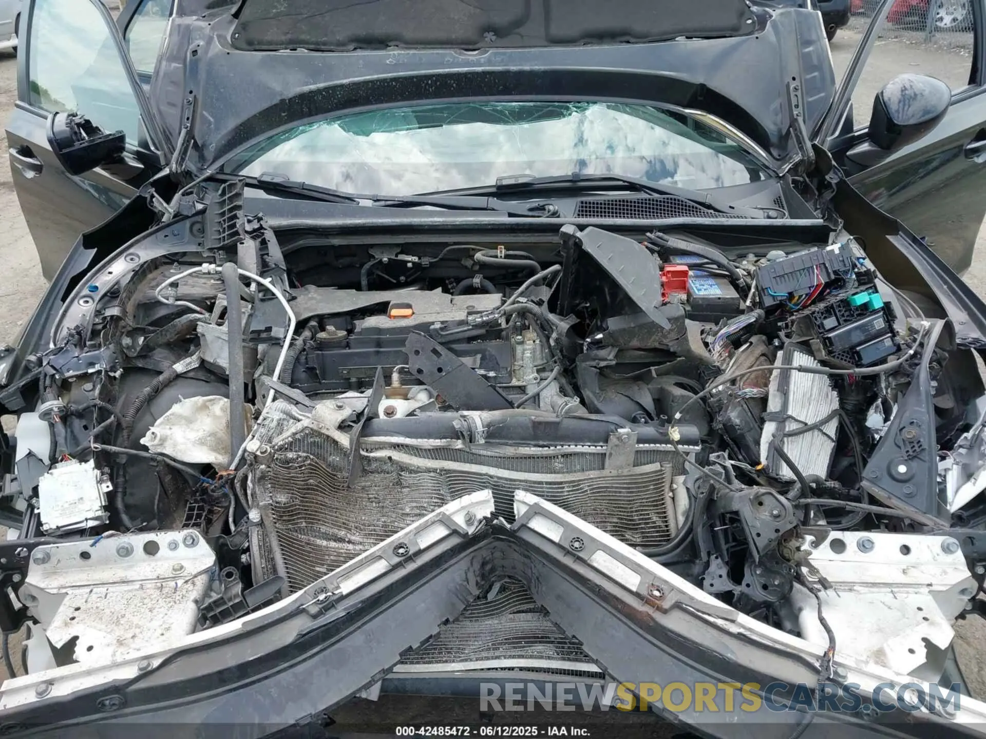 10 Photograph of a damaged car 2HGFE2F58NH552716 HONDA CIVIC 2022