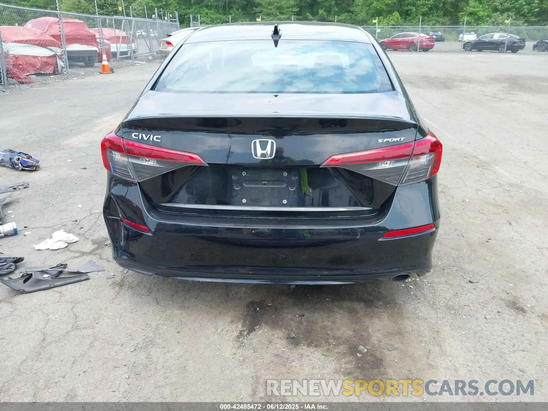 15 Photograph of a damaged car 2HGFE2F58NH552716 HONDA CIVIC 2022