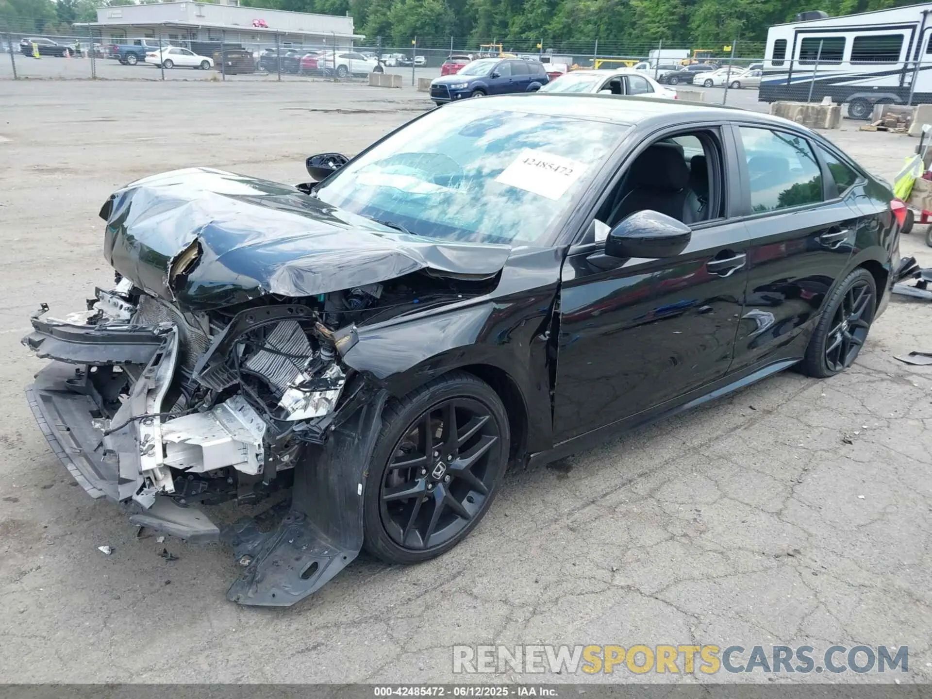2 Photograph of a damaged car 2HGFE2F58NH552716 HONDA CIVIC 2022