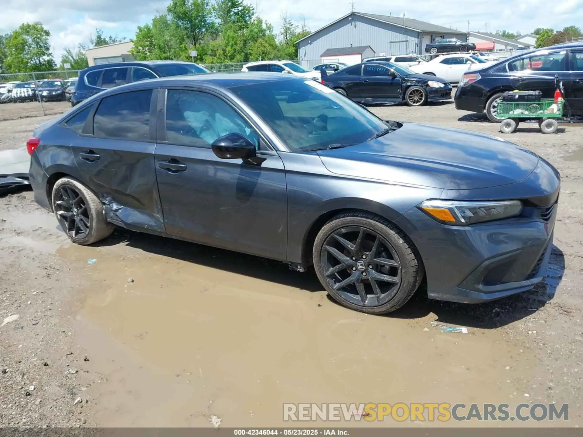 14 Photograph of a damaged car 2HGFE2F58NH560511 HONDA CIVIC 2022
