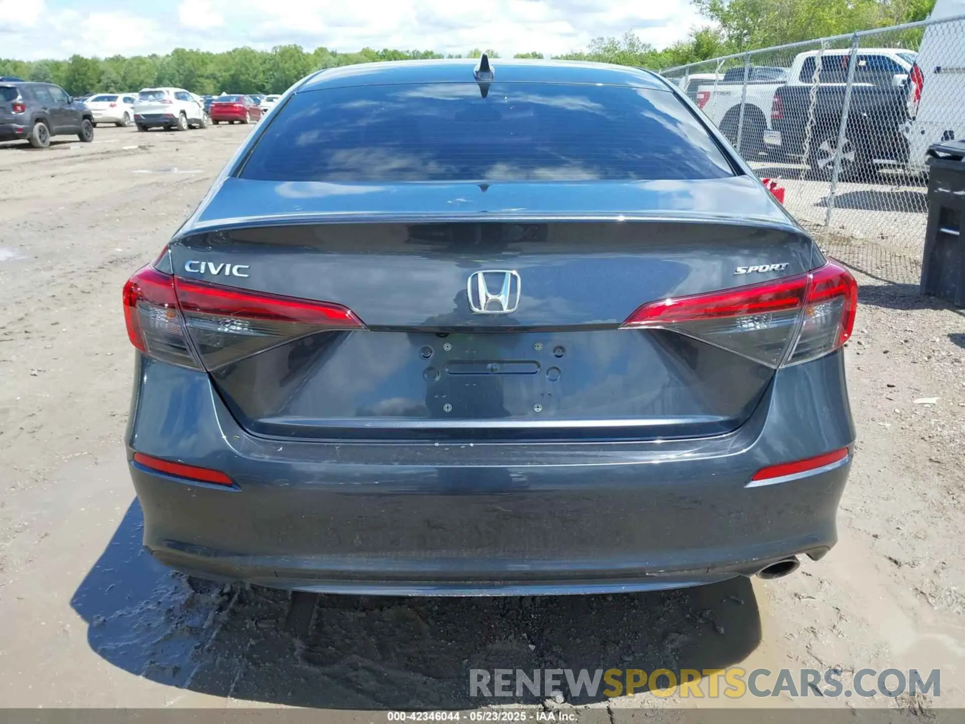 17 Photograph of a damaged car 2HGFE2F58NH560511 HONDA CIVIC 2022