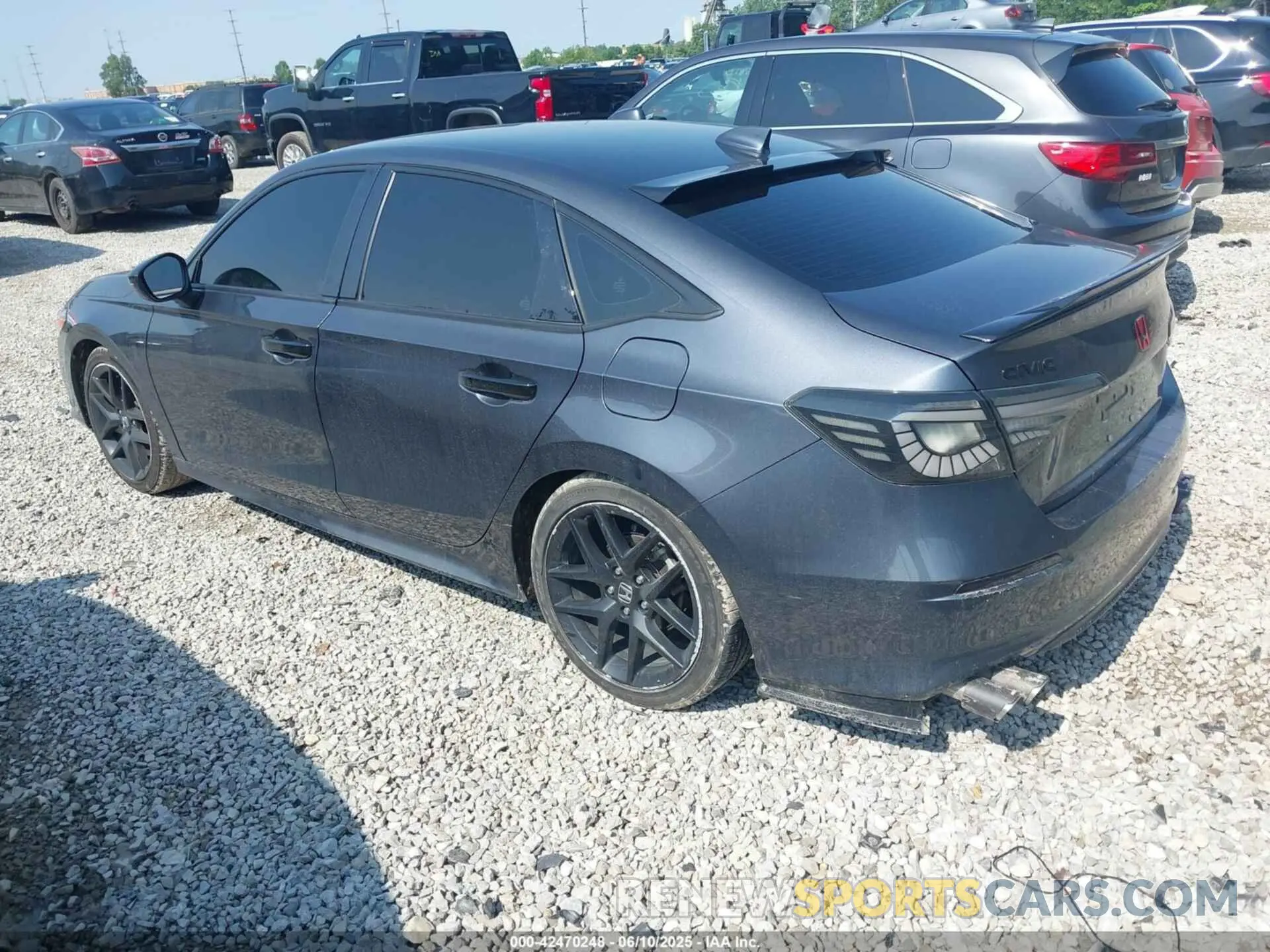 3 Photograph of a damaged car 2HGFE2F58NH563697 HONDA CIVIC 2022