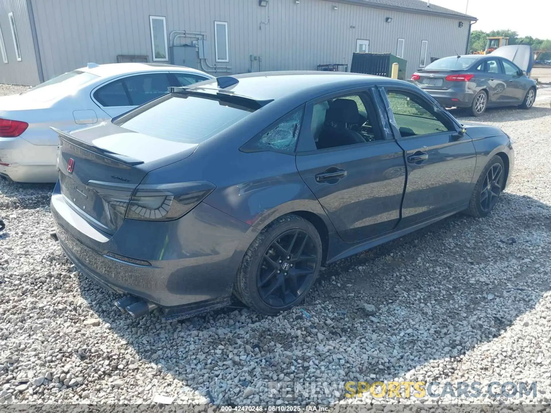 4 Photograph of a damaged car 2HGFE2F58NH563697 HONDA CIVIC 2022