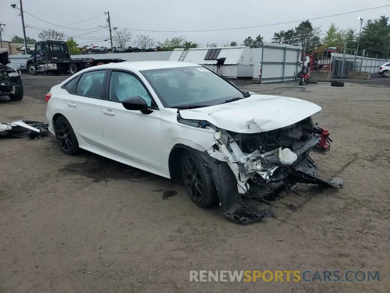 4 Photograph of a damaged car 2HGFE2F58NH564798 HONDA CIVIC 2022