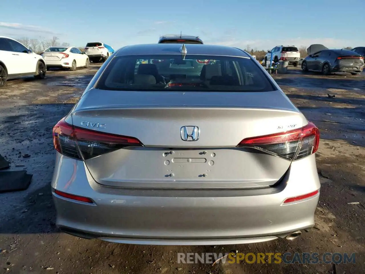 6 Photograph of a damaged car 2HGFE2F58NH573193 HONDA CIVIC 2022