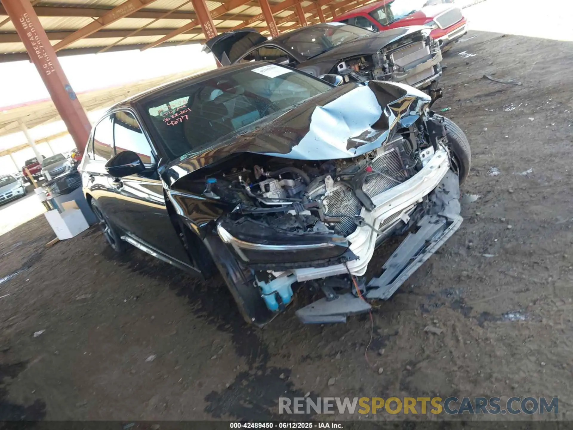 1 Photograph of a damaged car 2HGFE2F58NH574277 HONDA CIVIC 2022