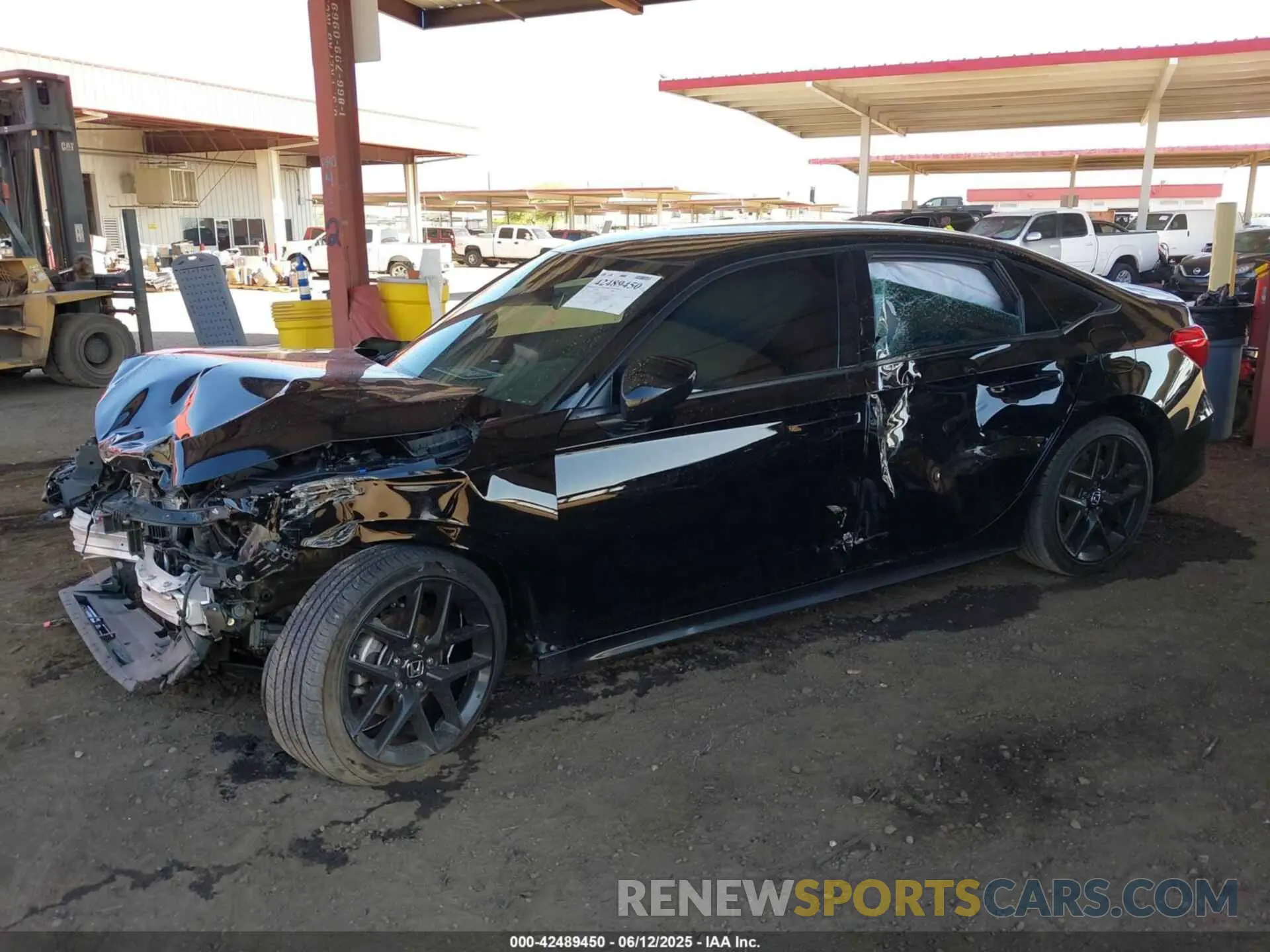 6 Photograph of a damaged car 2HGFE2F58NH574277 HONDA CIVIC 2022