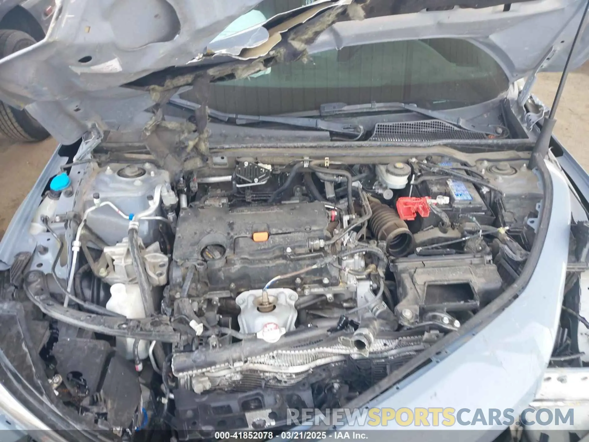 10 Photograph of a damaged car 2HGFE2F58NH575607 HONDA CIVIC 2022