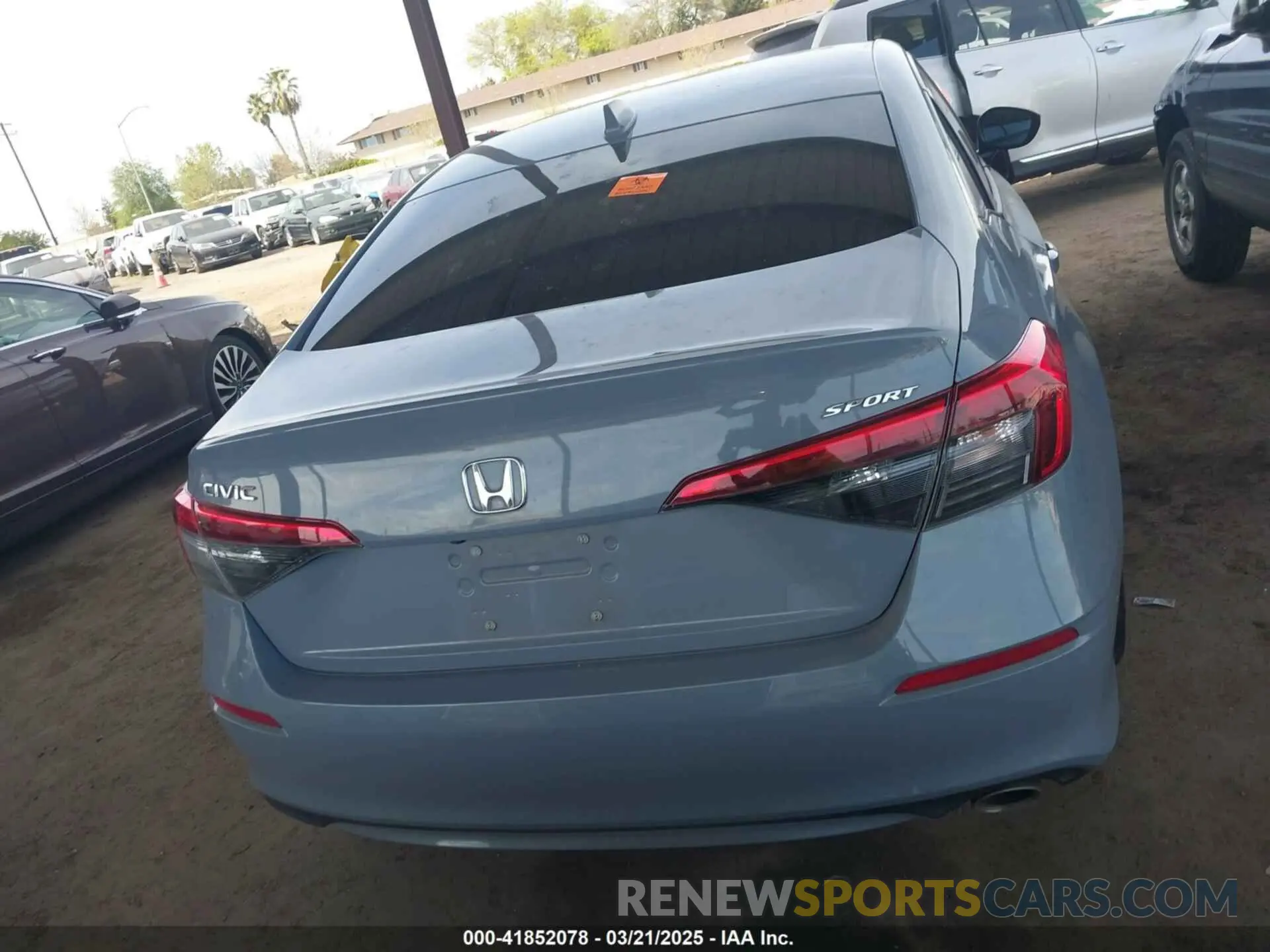 15 Photograph of a damaged car 2HGFE2F58NH575607 HONDA CIVIC 2022