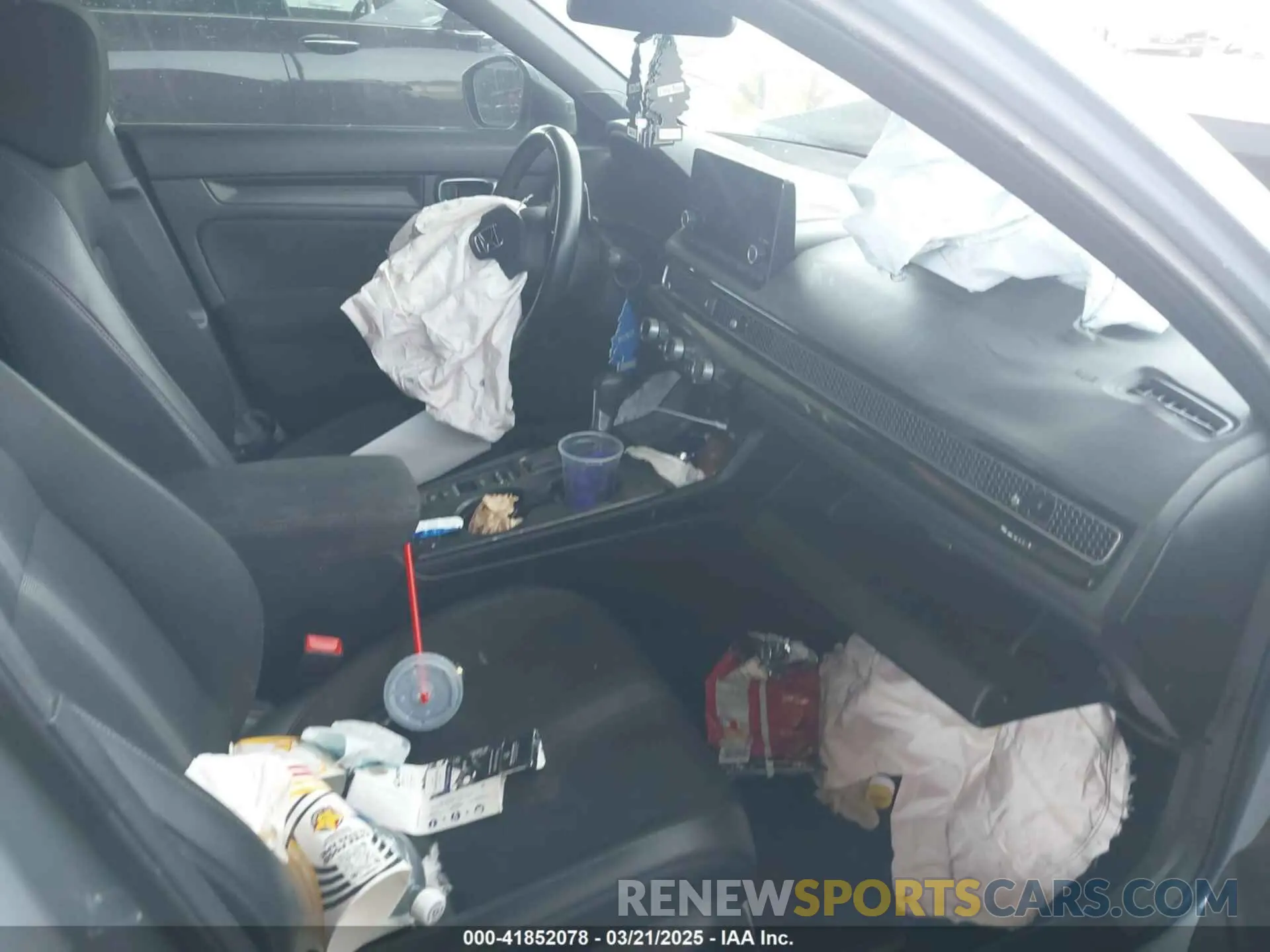 5 Photograph of a damaged car 2HGFE2F58NH575607 HONDA CIVIC 2022