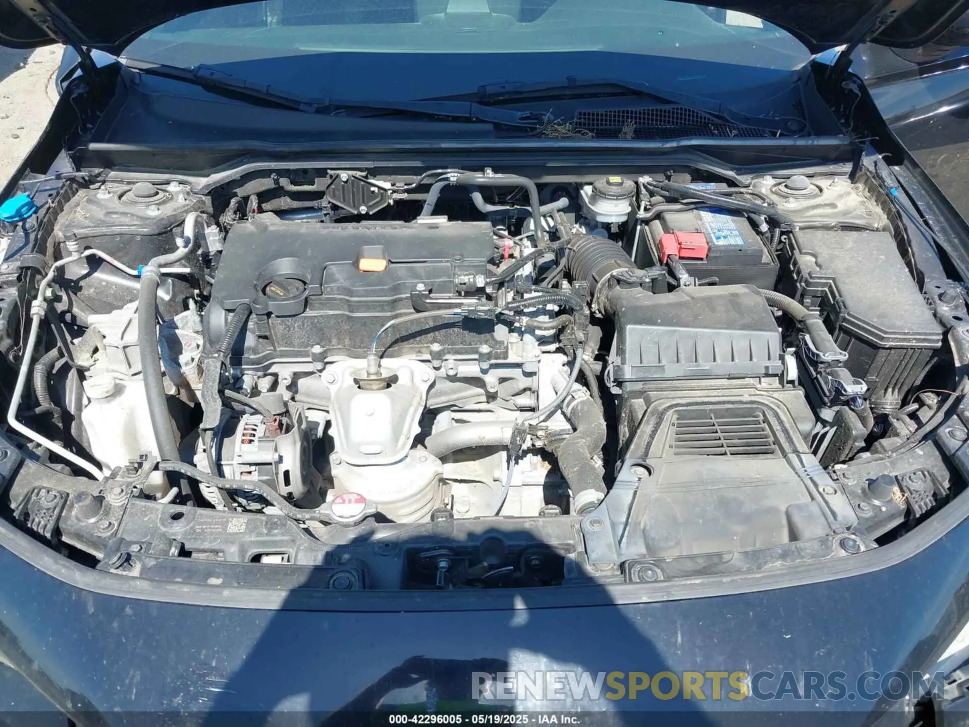 10 Photograph of a damaged car 2HGFE2F58NH575820 HONDA CIVIC 2022