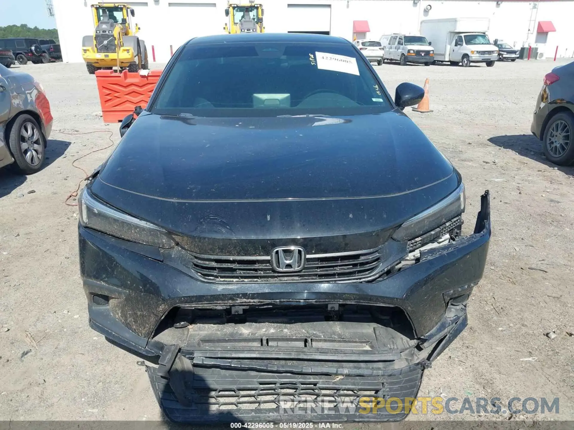 12 Photograph of a damaged car 2HGFE2F58NH575820 HONDA CIVIC 2022